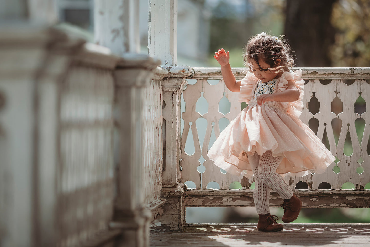 Millie's Daisies Tulle Dress - Ready To Ship