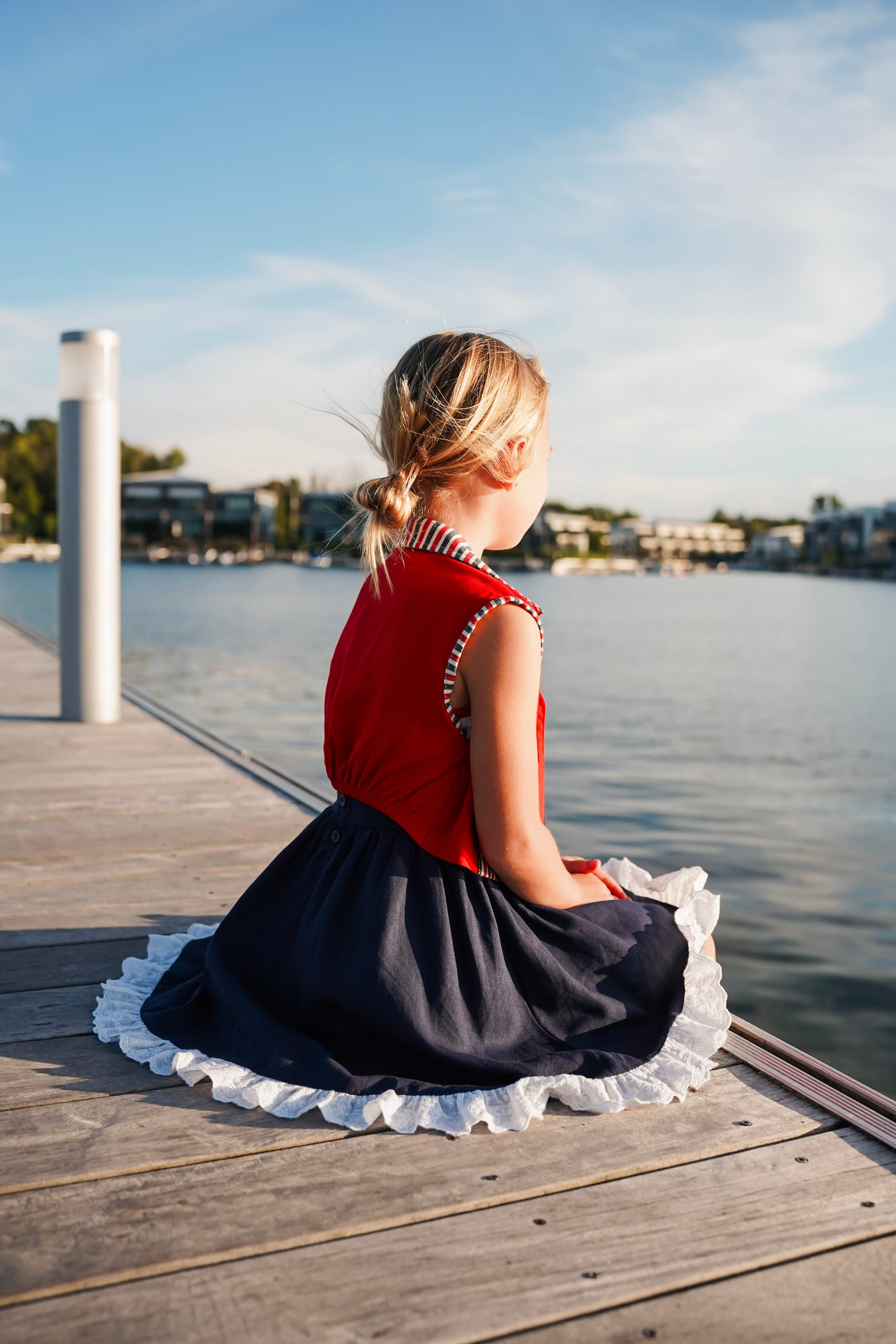 Rosalie's Seaside Adventure Dress and Vest set