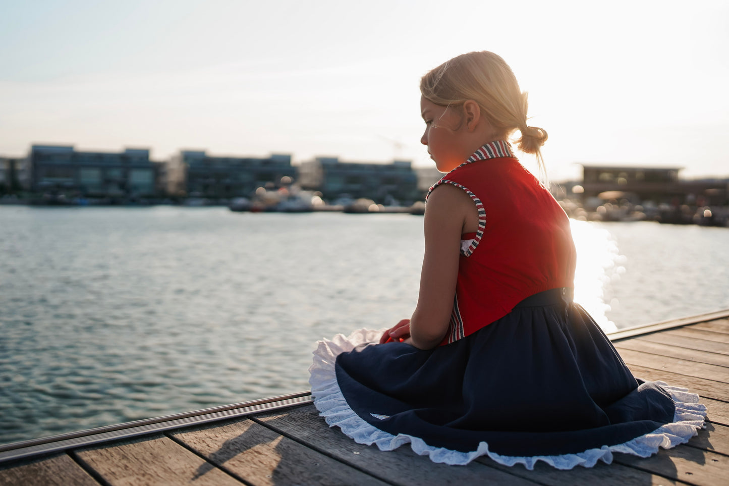 Rosalie's Seaside Adventure Dress and Vest set