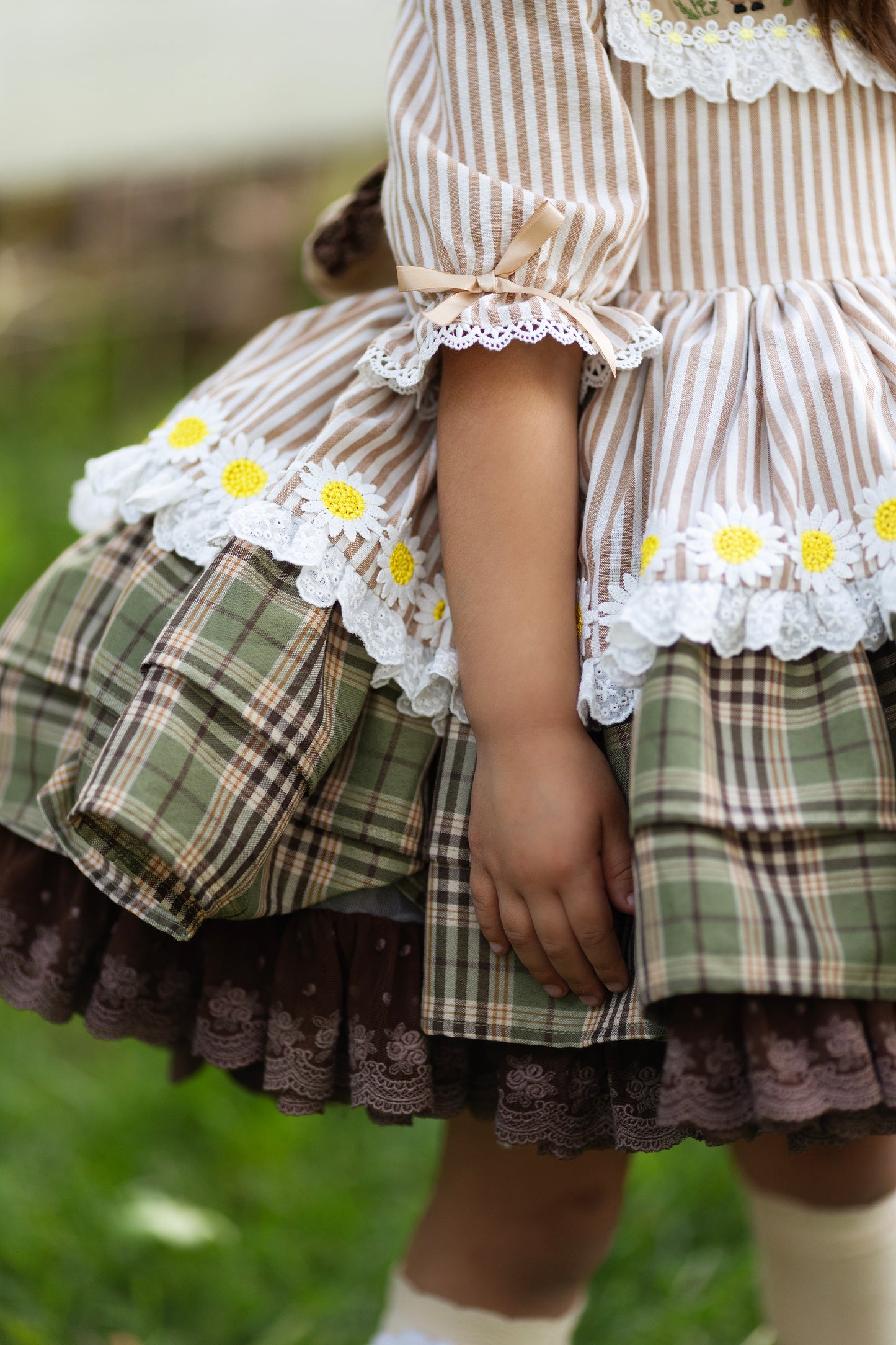 Highland Honey Pettiskirt Dress and Blooms - PREORDER