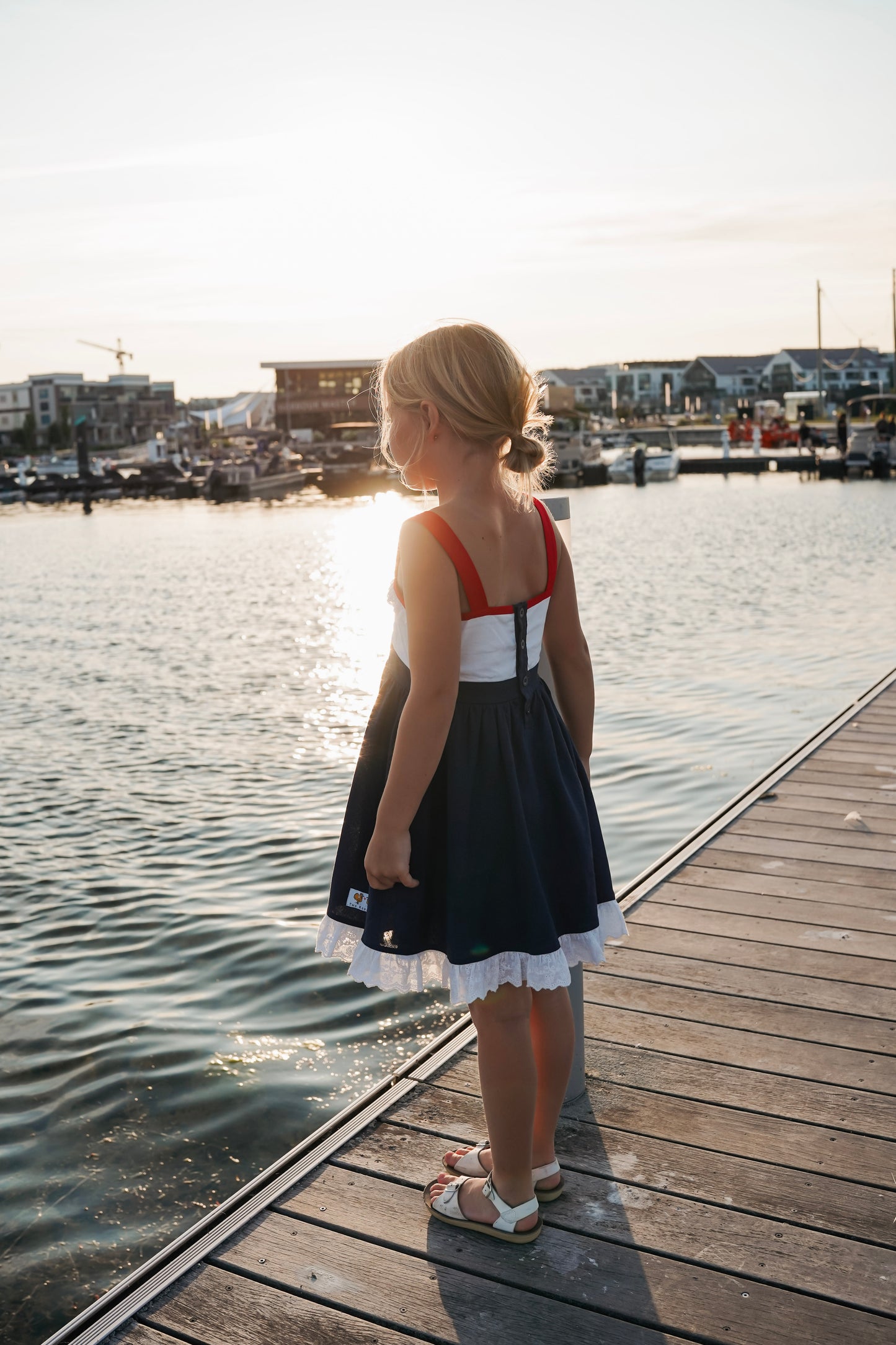Rosalie's Seaside Adventure Dress and Vest set