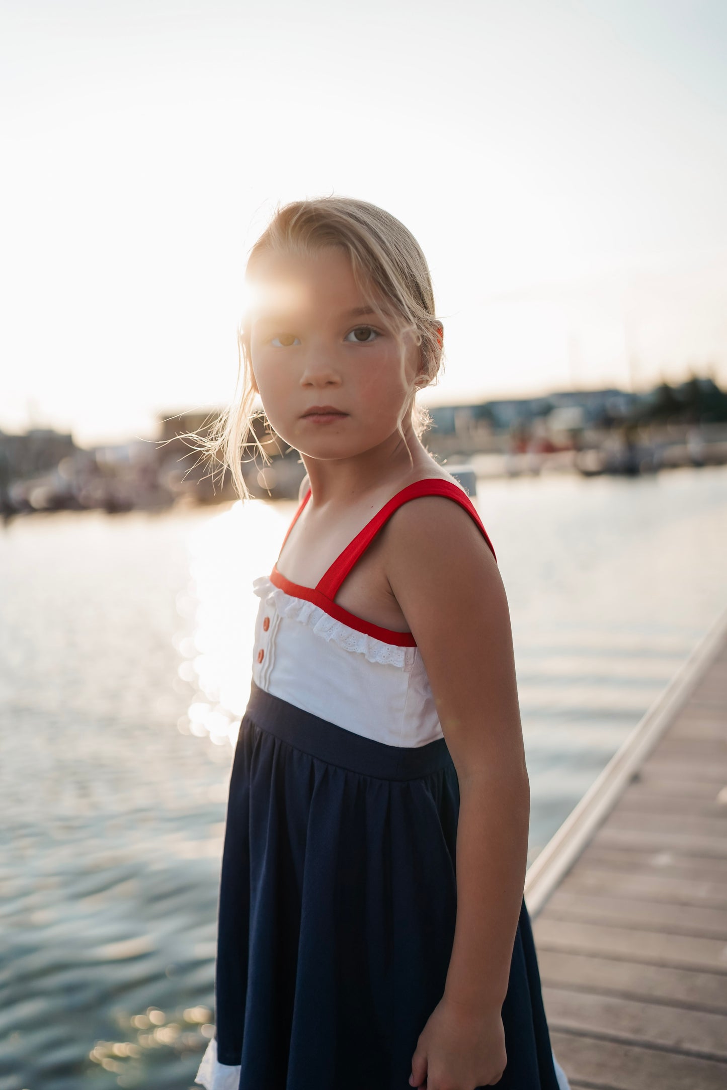 Rosalie's Seaside Adventure Dress and Vest set