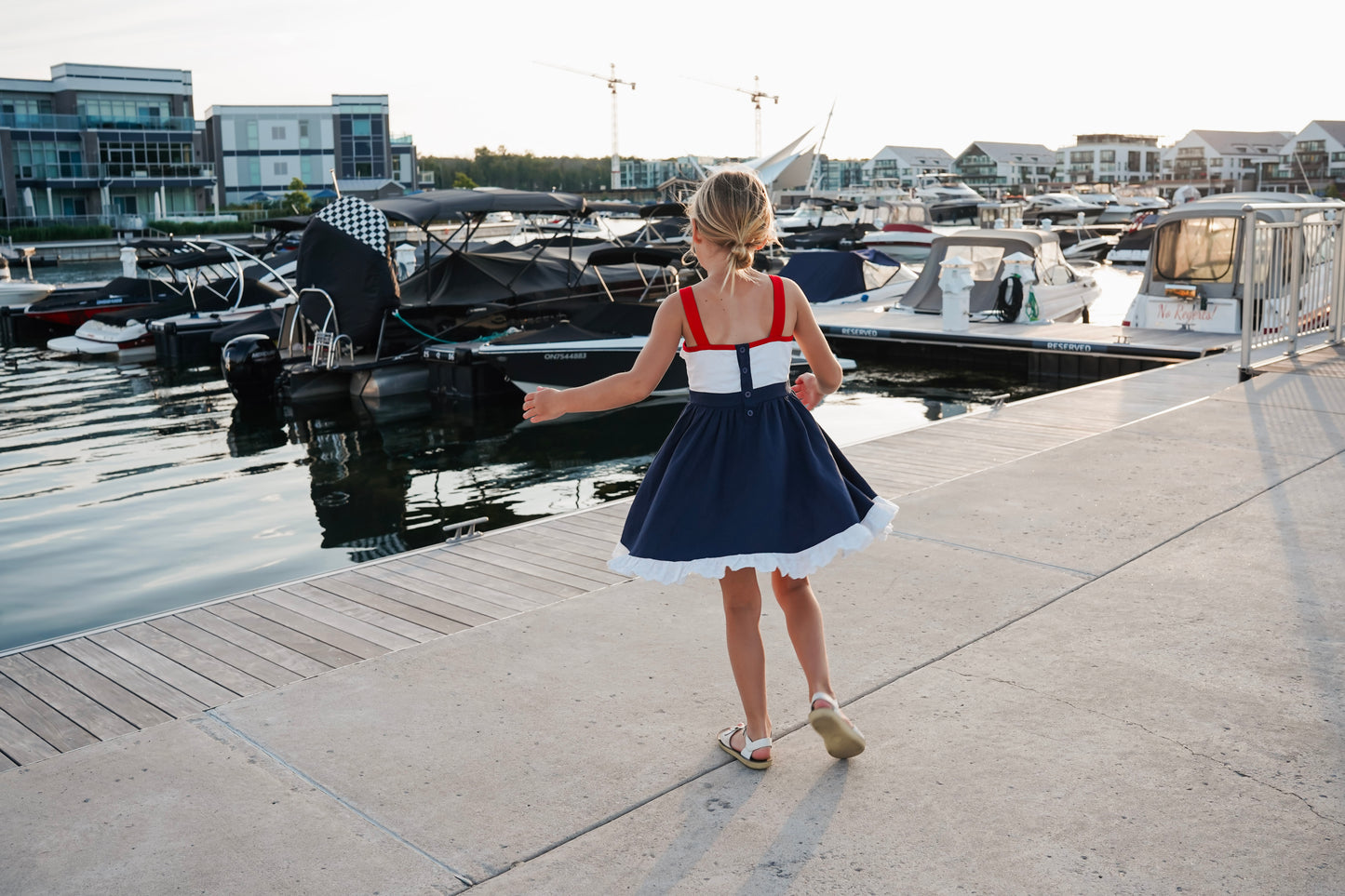 Rosalie's Seaside Adventure Dress and Vest set