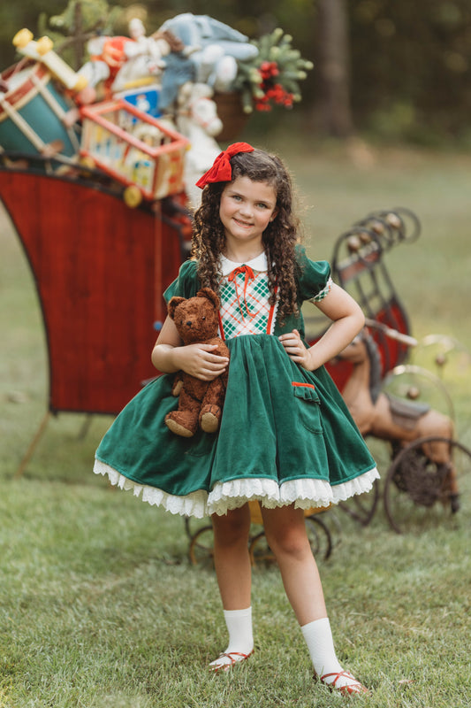 Vintage Velvet Noel Pettiskirt dress