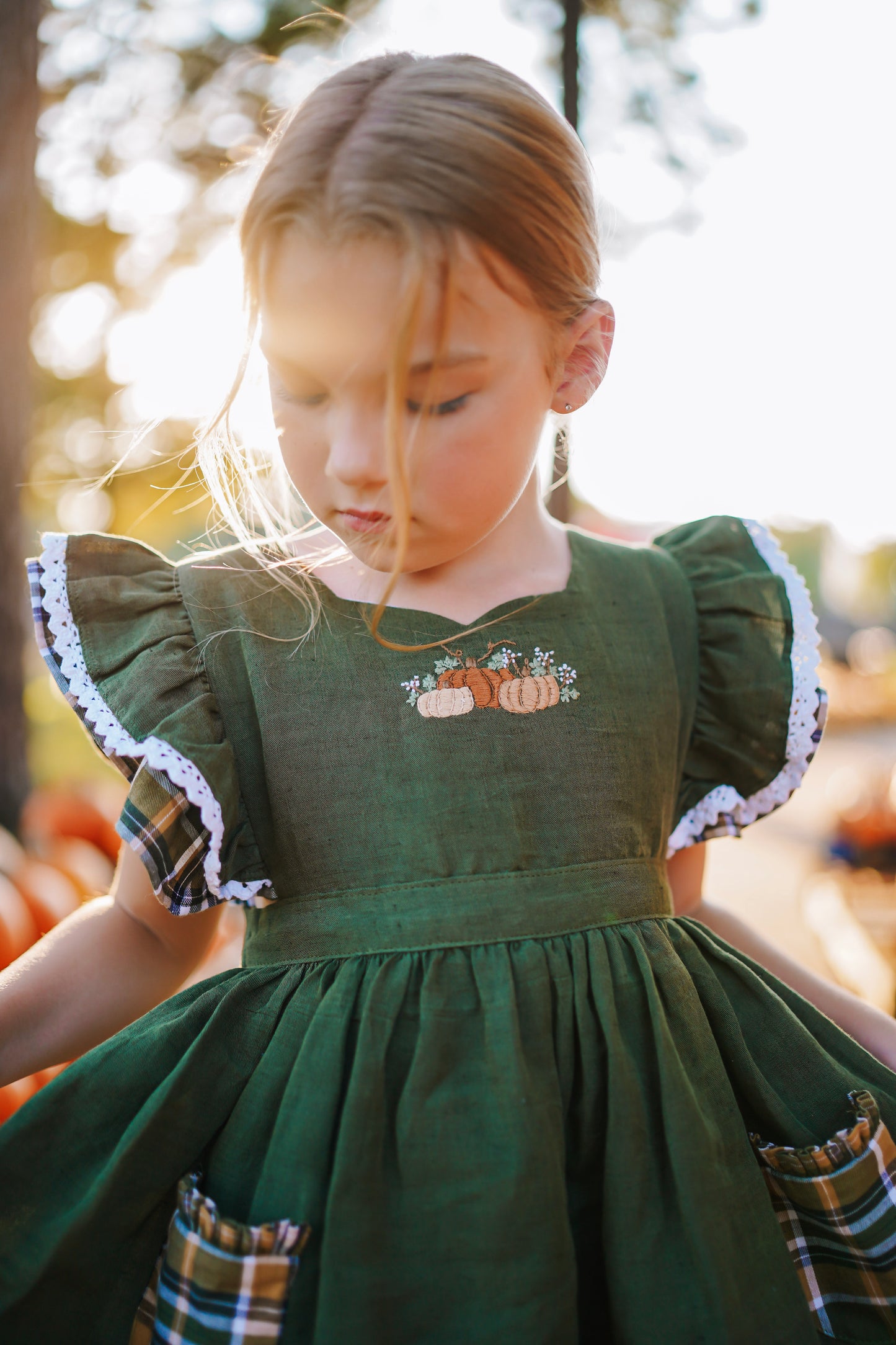 Thalia's Pumpkin Pinafore