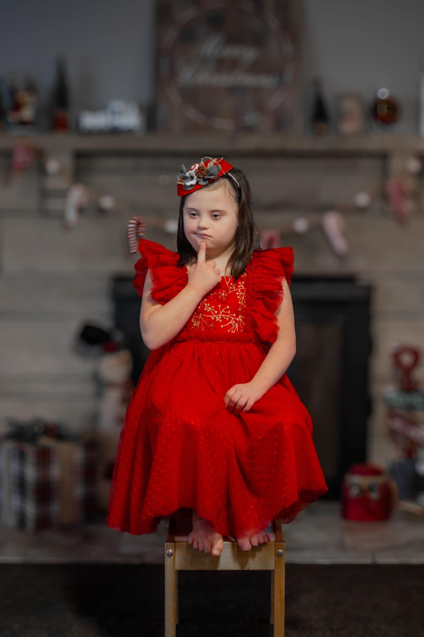 Millie's Primrose in Red - READY TO SHIP