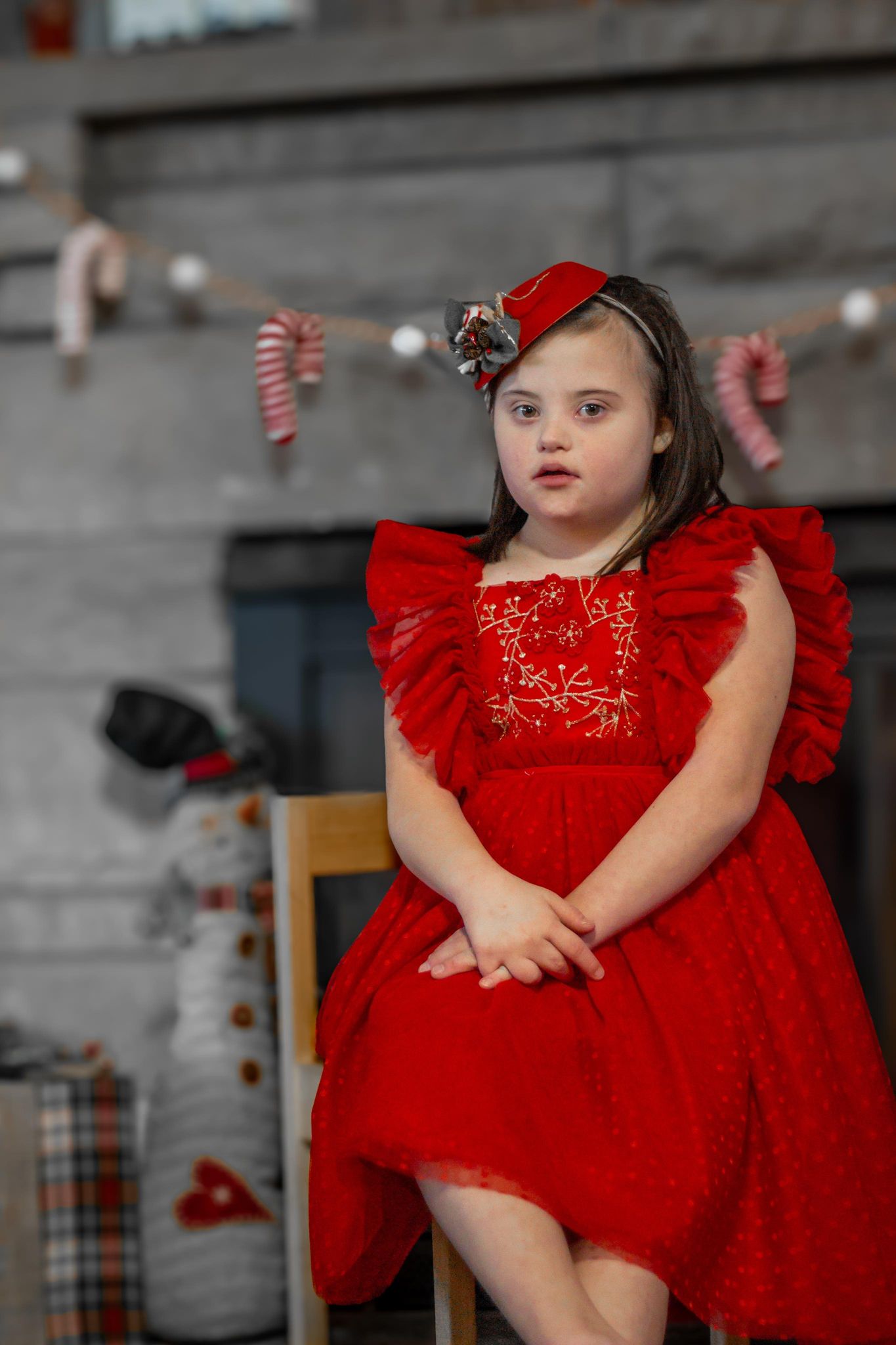 Millie's Primrose in Red - READY TO SHIP