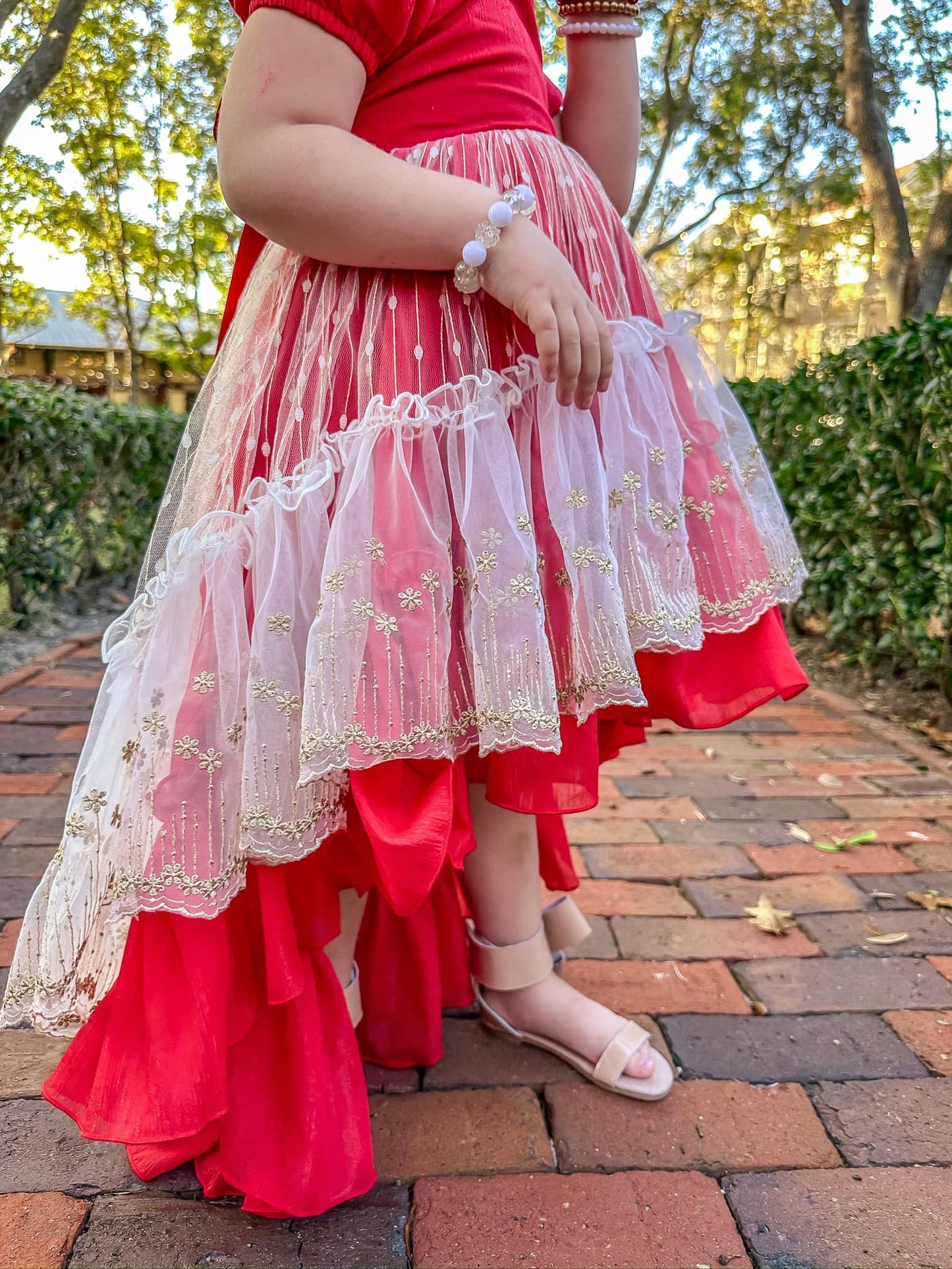 Madeline's Enchanted Ruby Holiday dress - READY TO SHIP