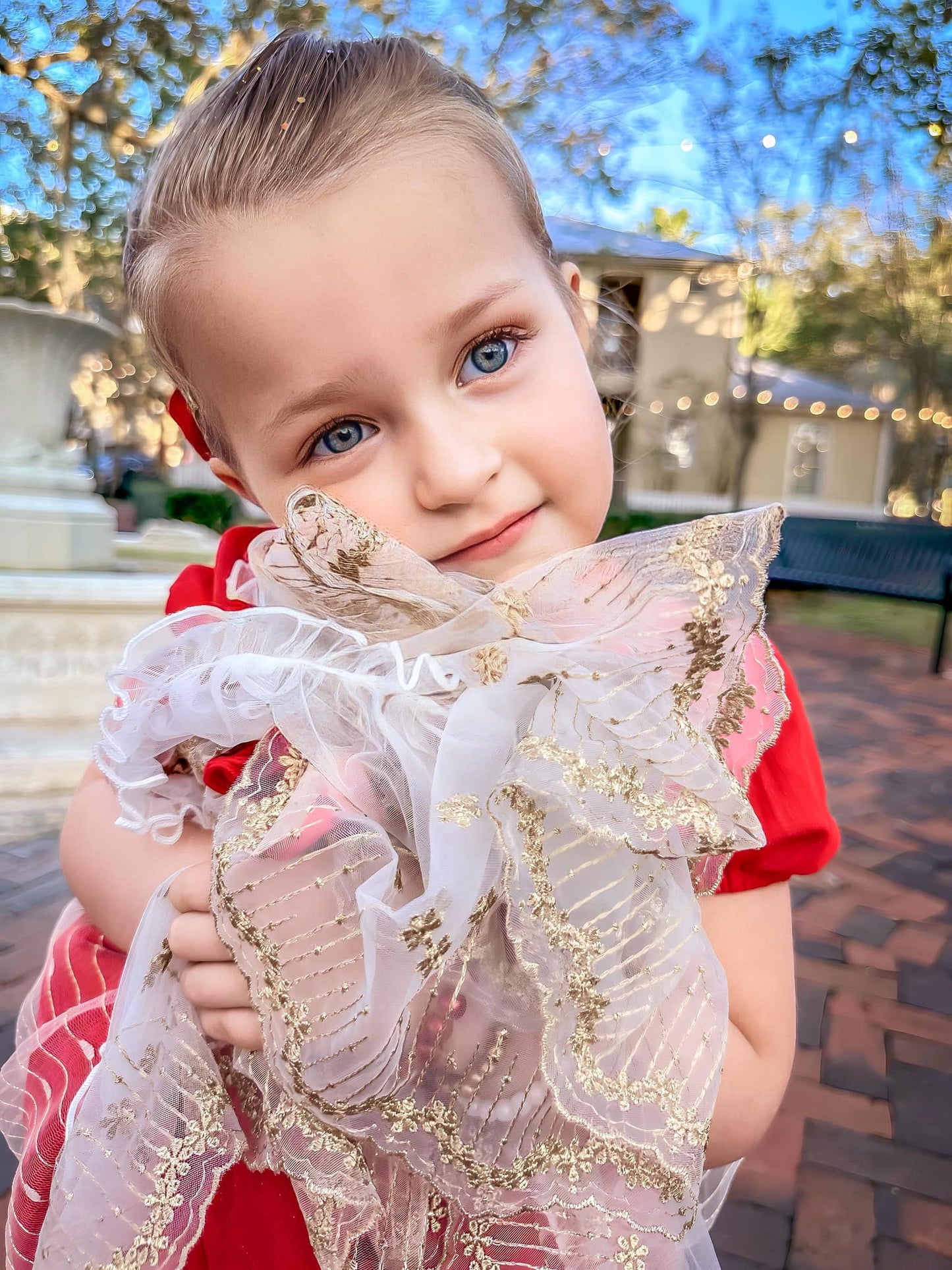 Madeline's Enchanted Ruby Holiday dress - READY TO SHIP