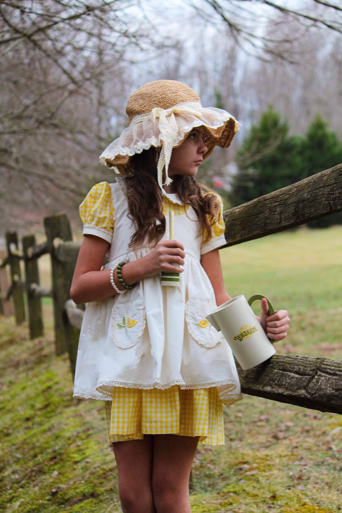 Simply Zestful Lemon Dress - Ready to Ship