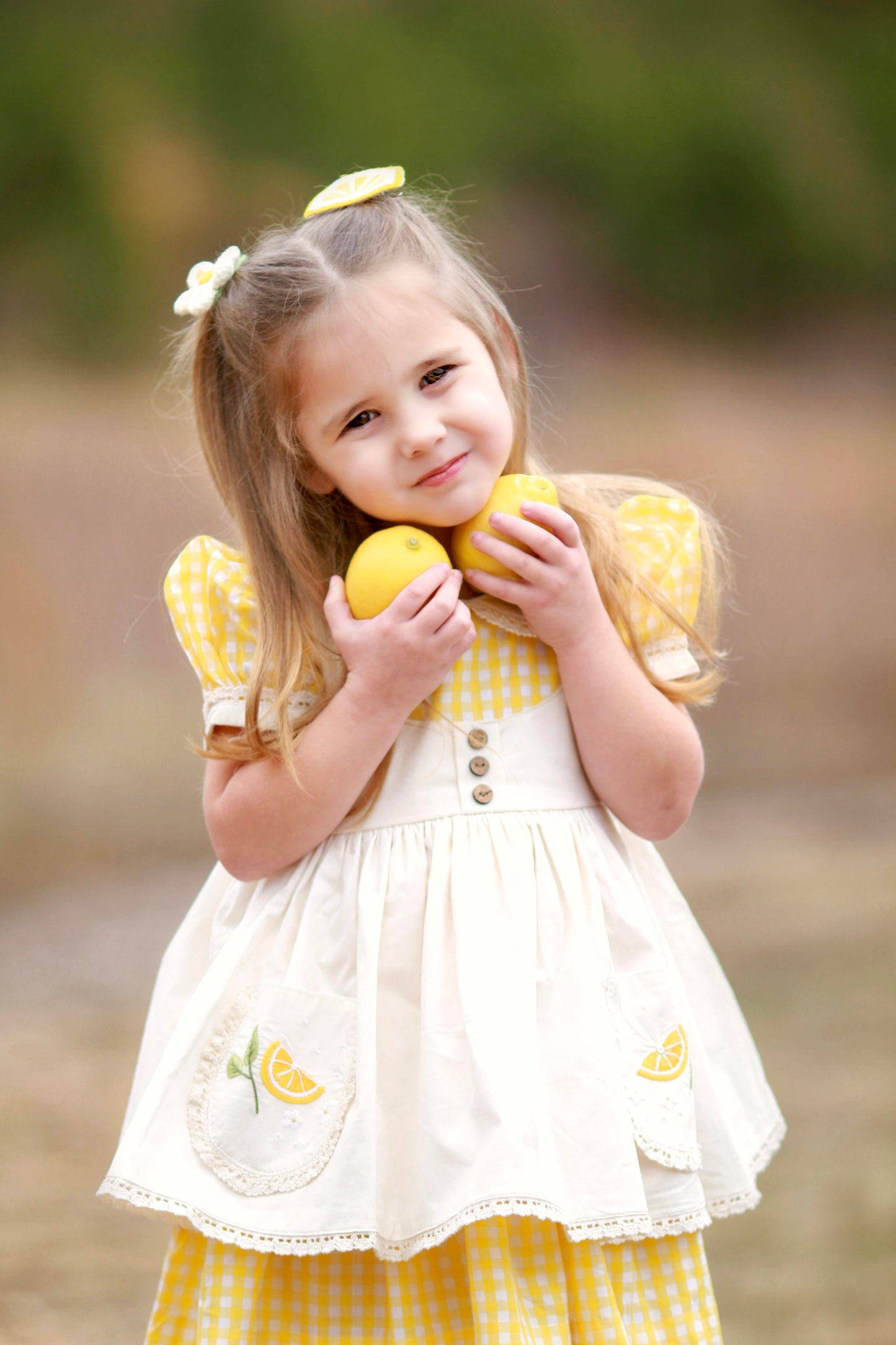 Simply Zestful Lemon Dress - Ready to Ship