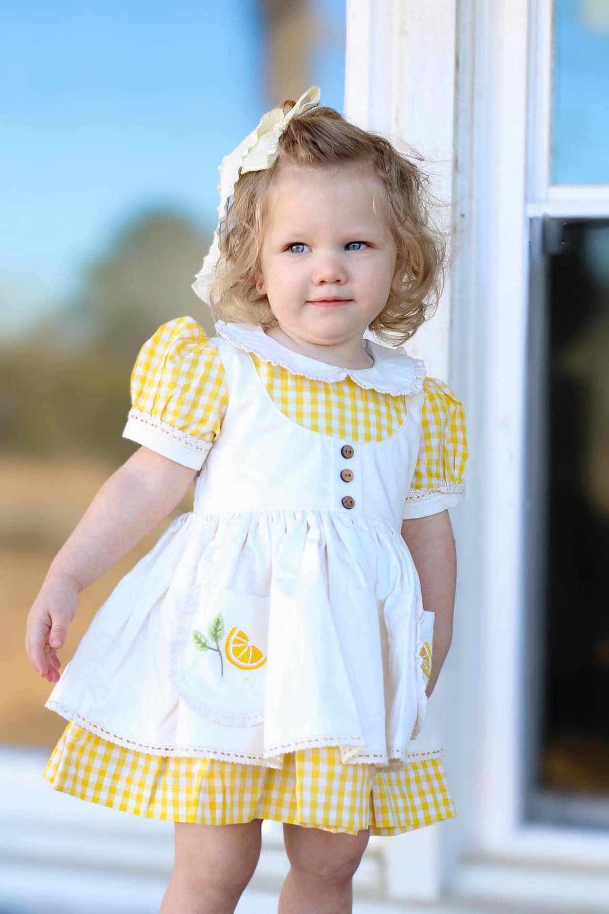 Simply Zestful Lemon Dress - Ready to Ship