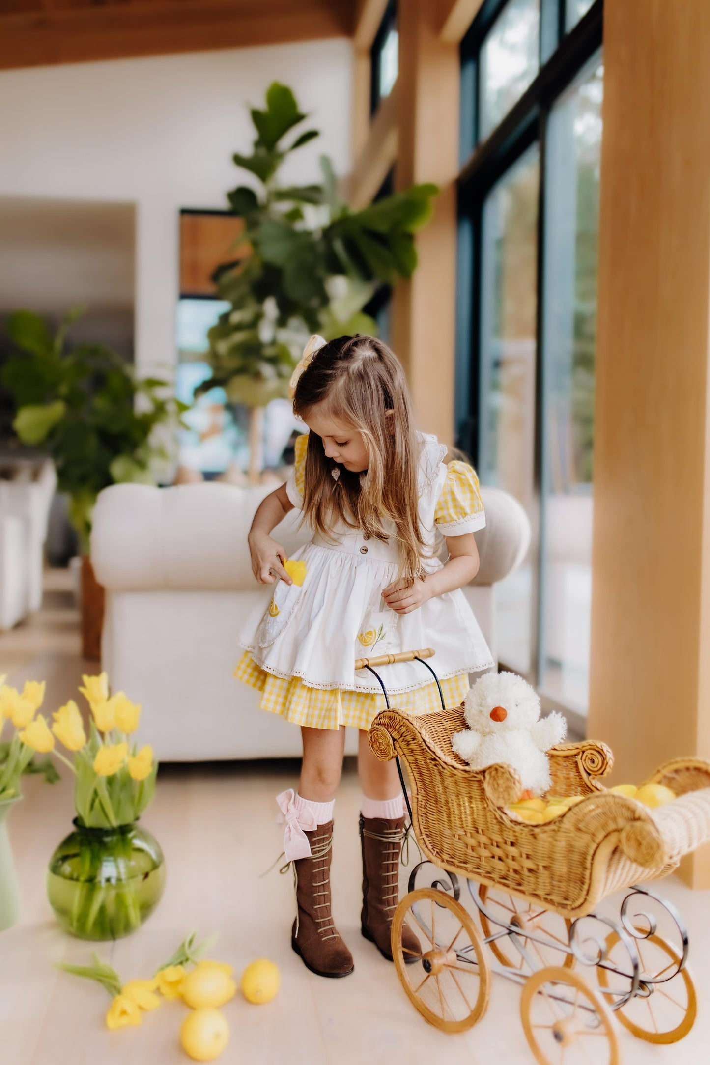 Simply Zestful Lemon Dress - Ready to Ship