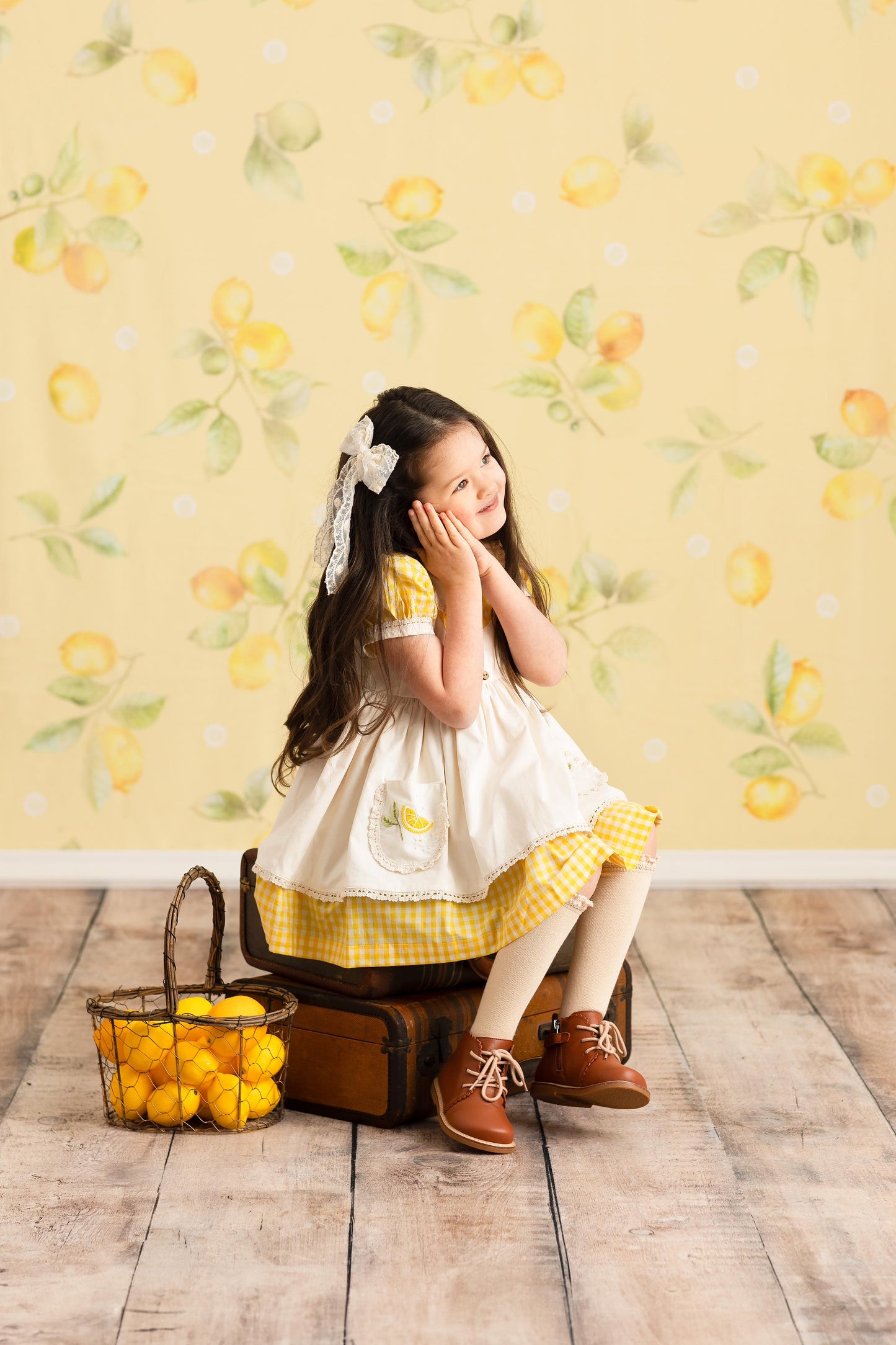 Simply Zestful Lemon Dress - Ready to Ship