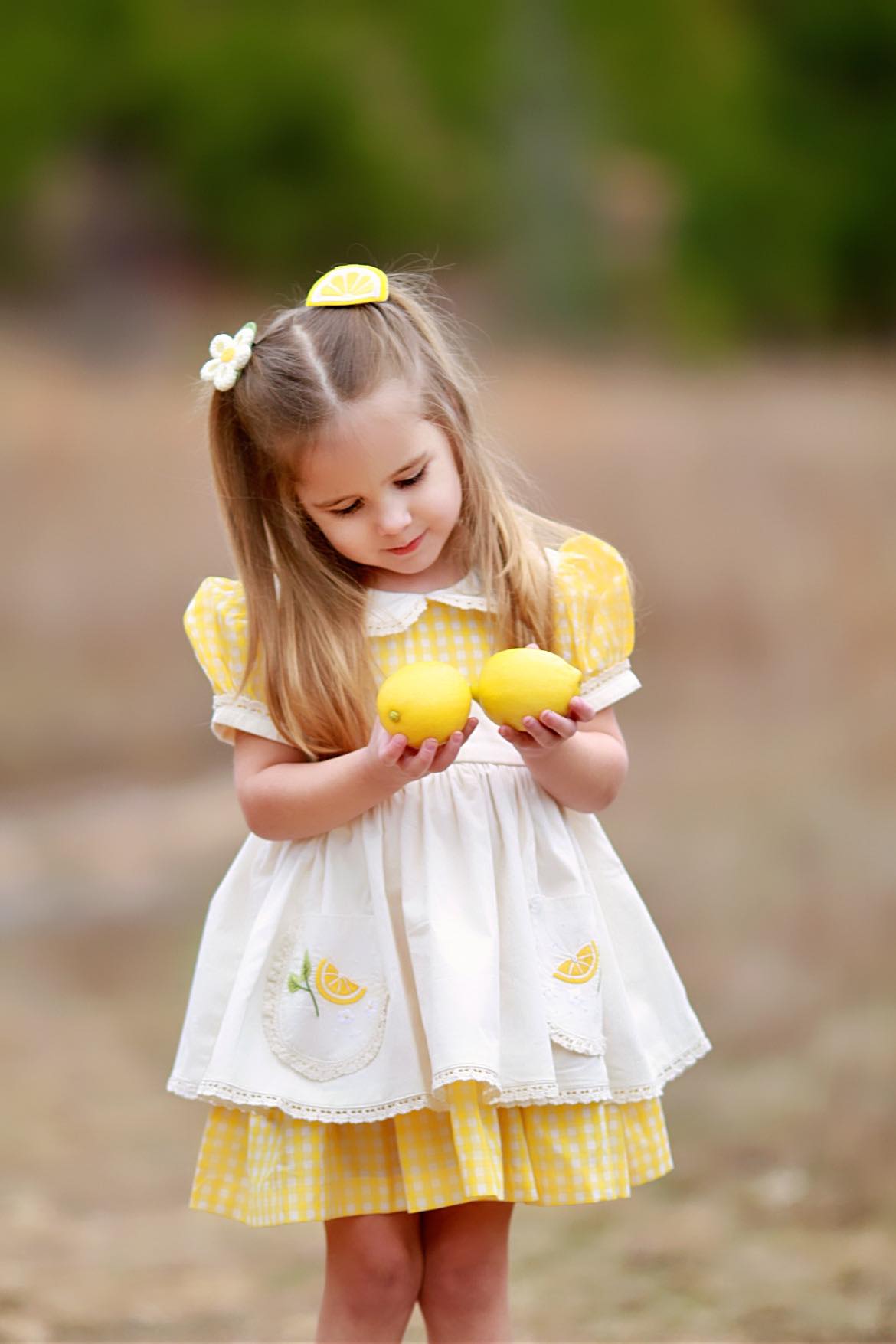 Simply Zestful Lemon Dress - Ready to Ship