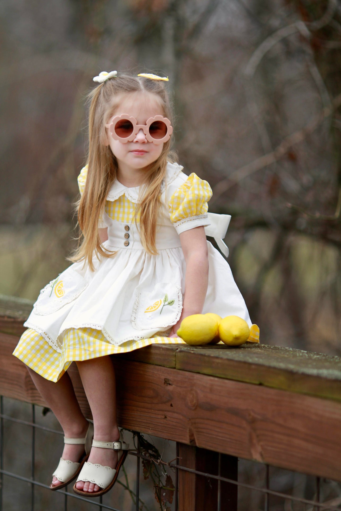 Simply Zestful Lemon Dress - Ready to Ship