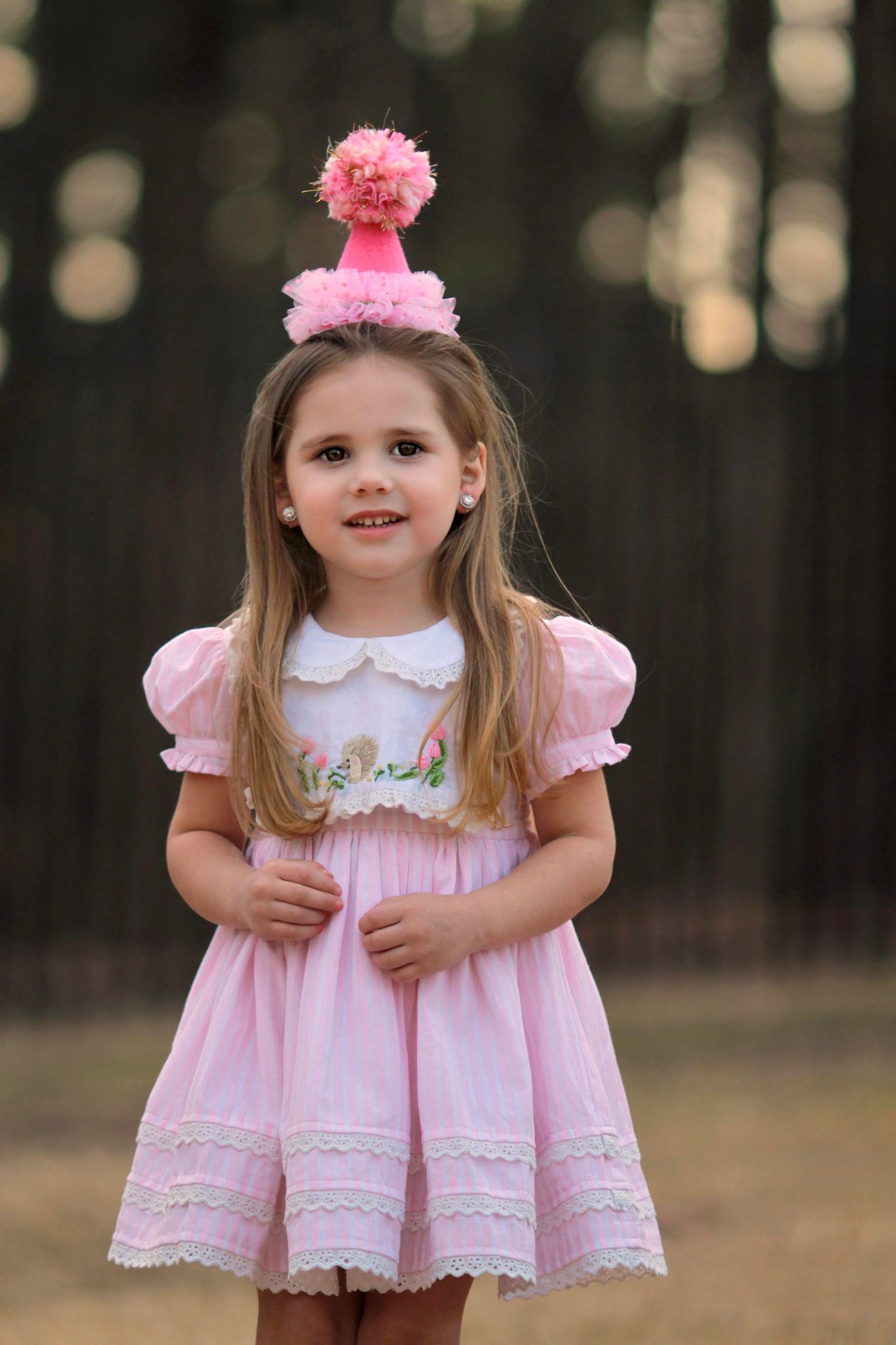 Kaliana's HedgeHugs & Kisses dress-ready to ship