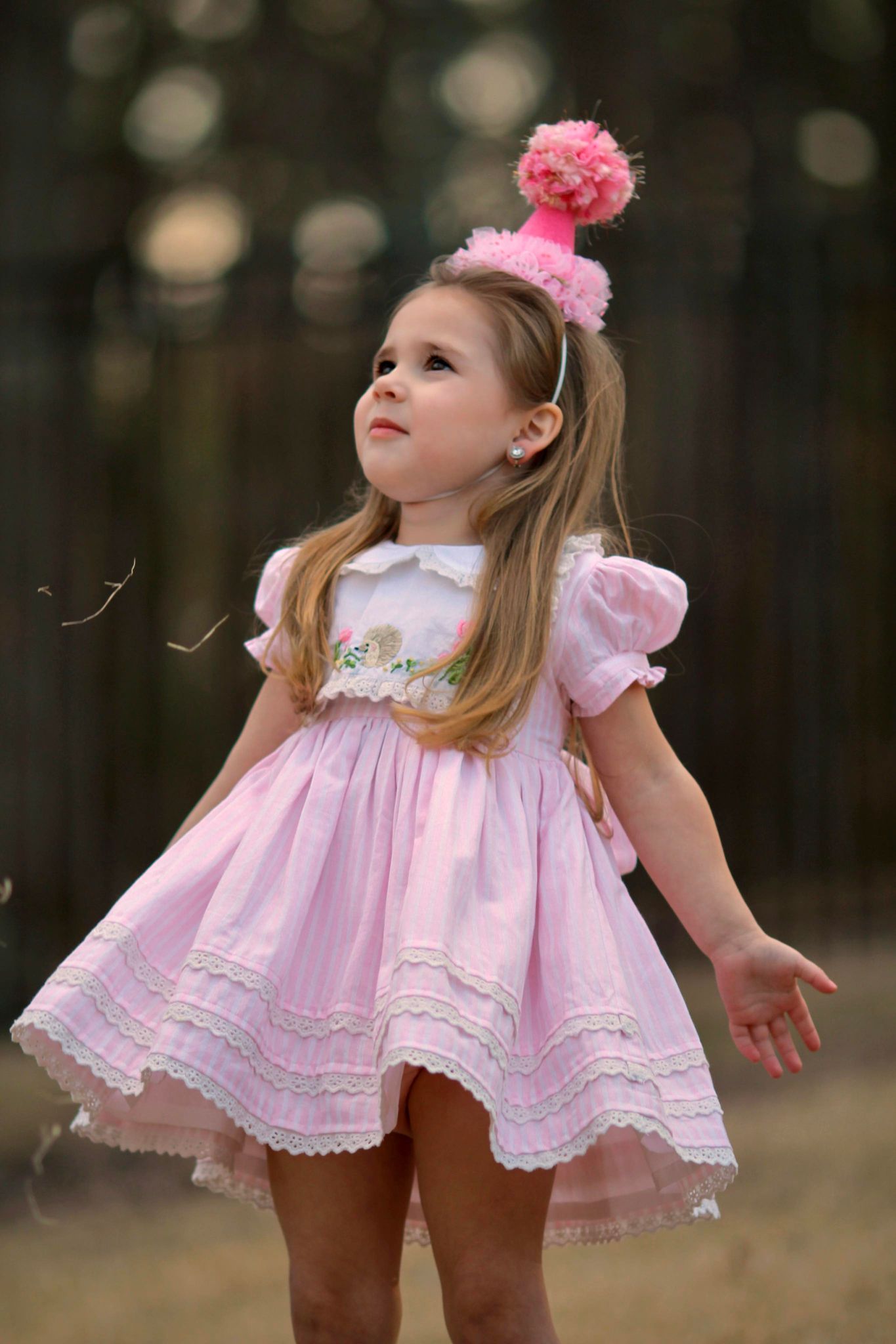 Kaliana's HedgeHugs & Kisses dress-ready to ship