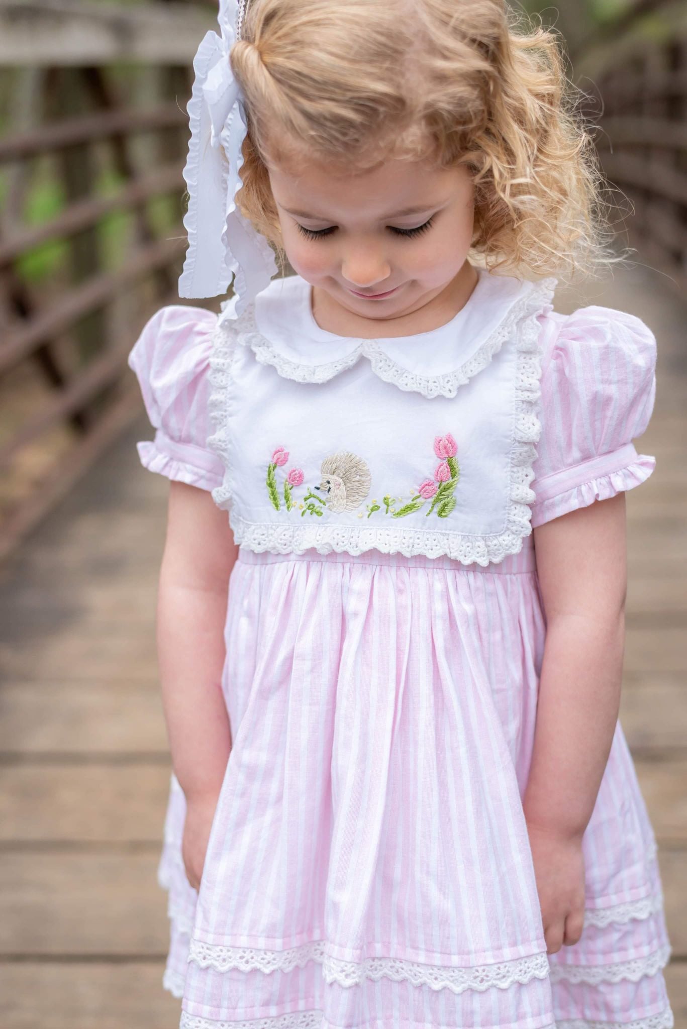 Kaliana's HedgeHugs & Kisses dress-ready to ship