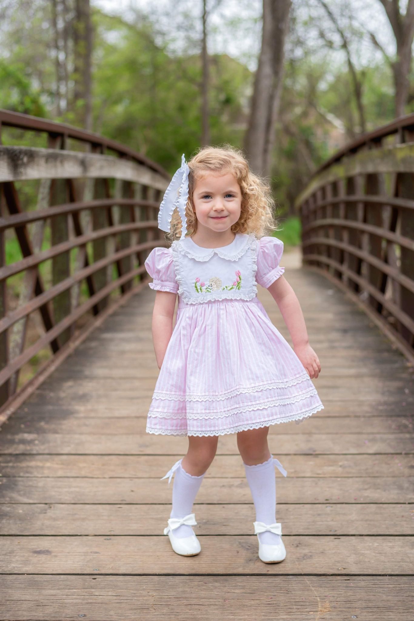 Kaliana's HedgeHugs & Kisses dress-ready to ship
