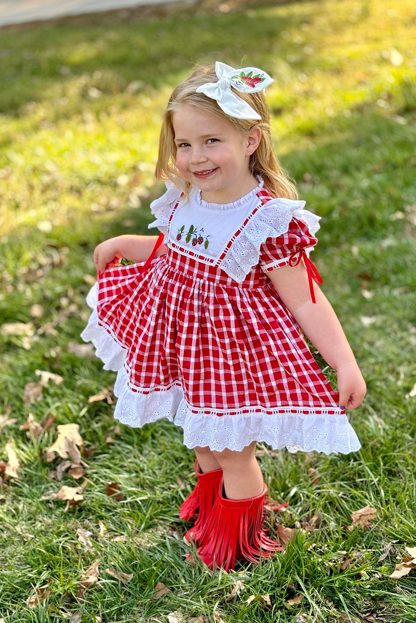 Ella Cate's Strawberry Dress