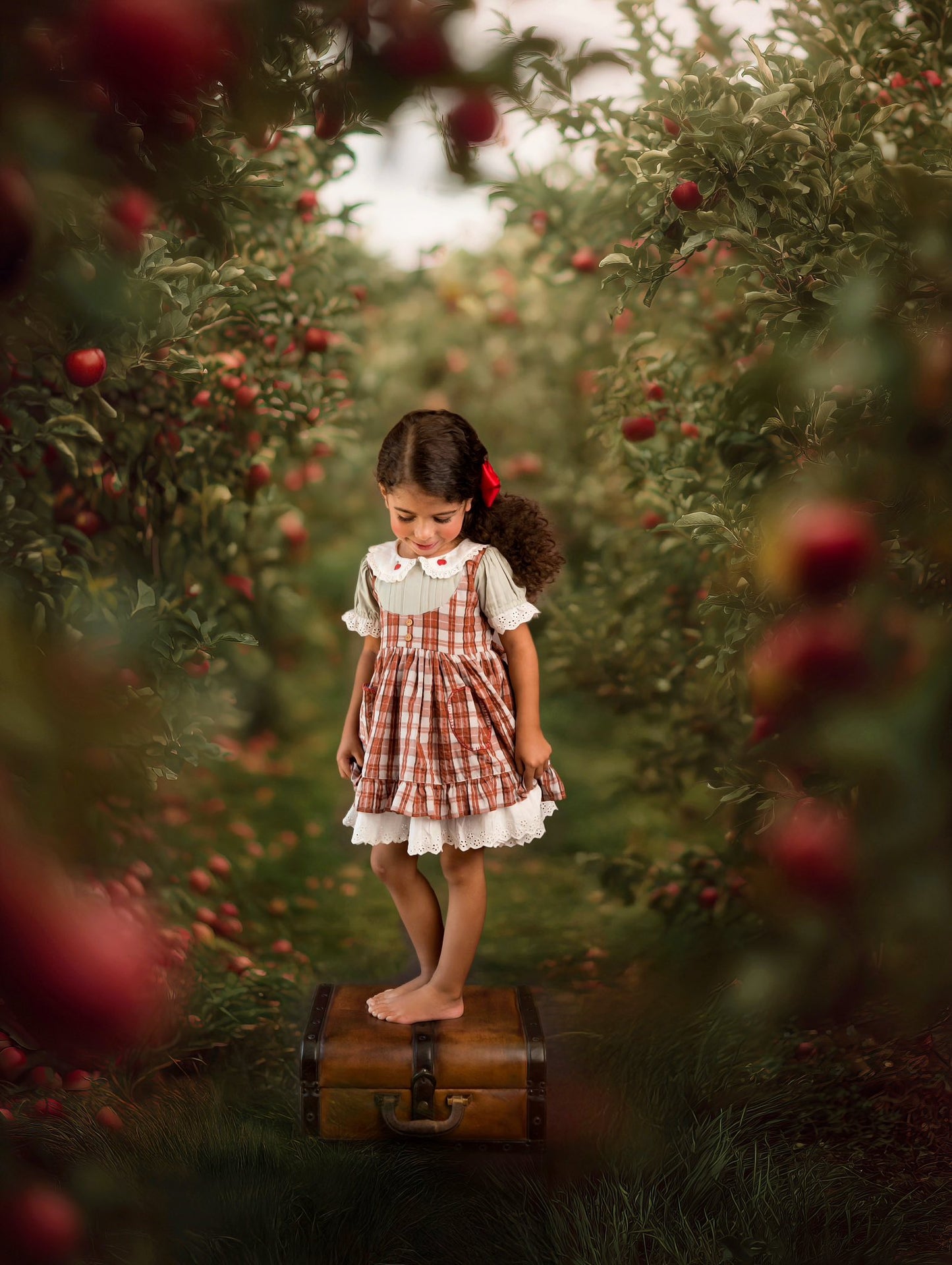Countryside Cider Apron Dress