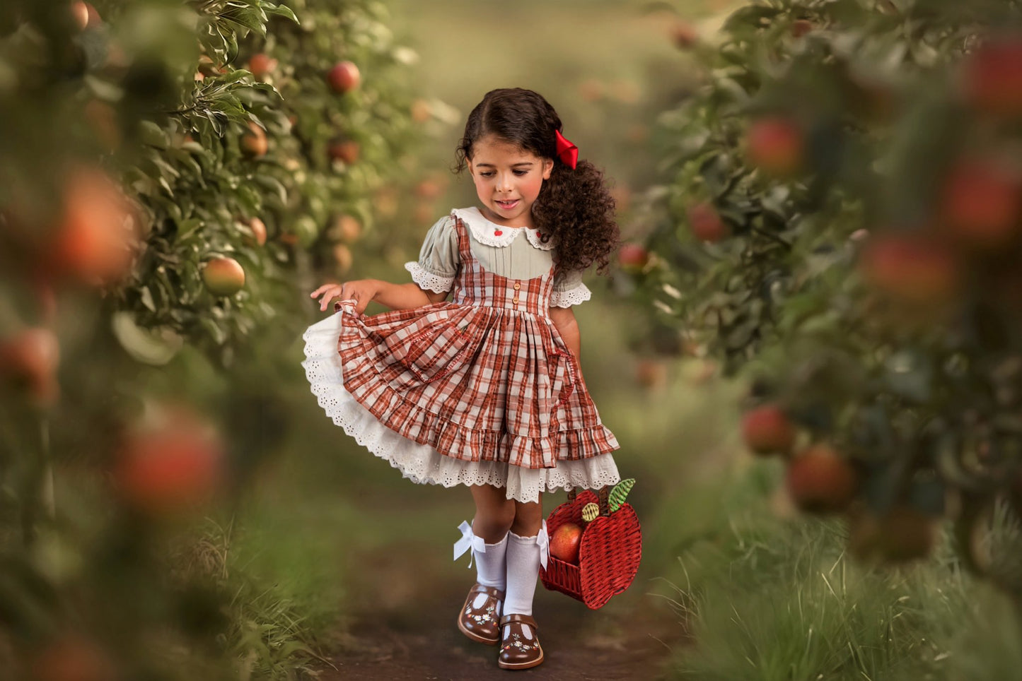 Countryside Cider Apron Dress
