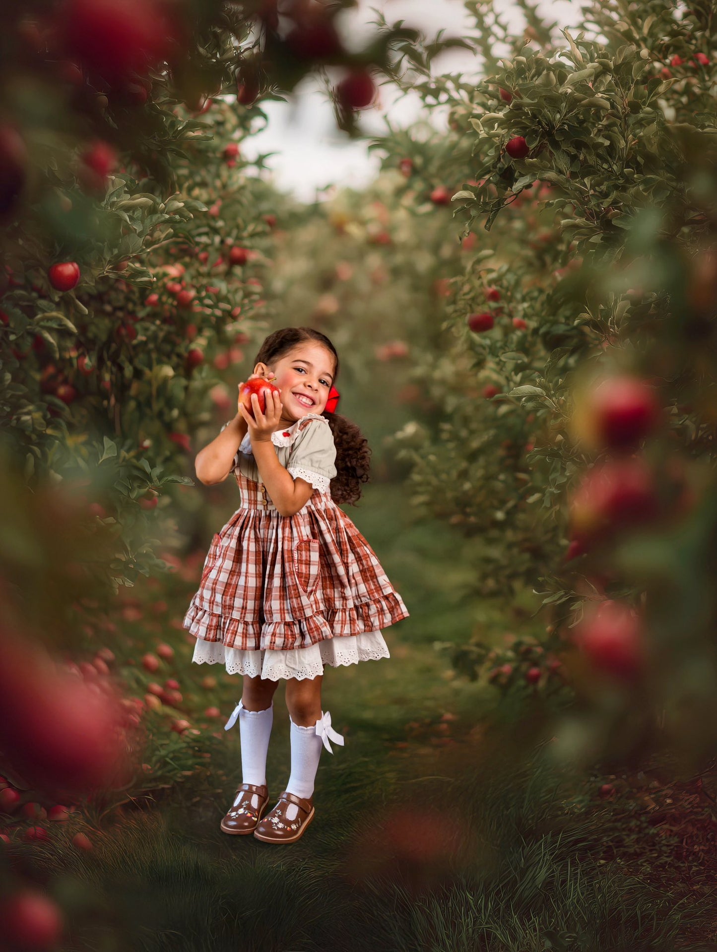 Countryside Cider Apron Dress