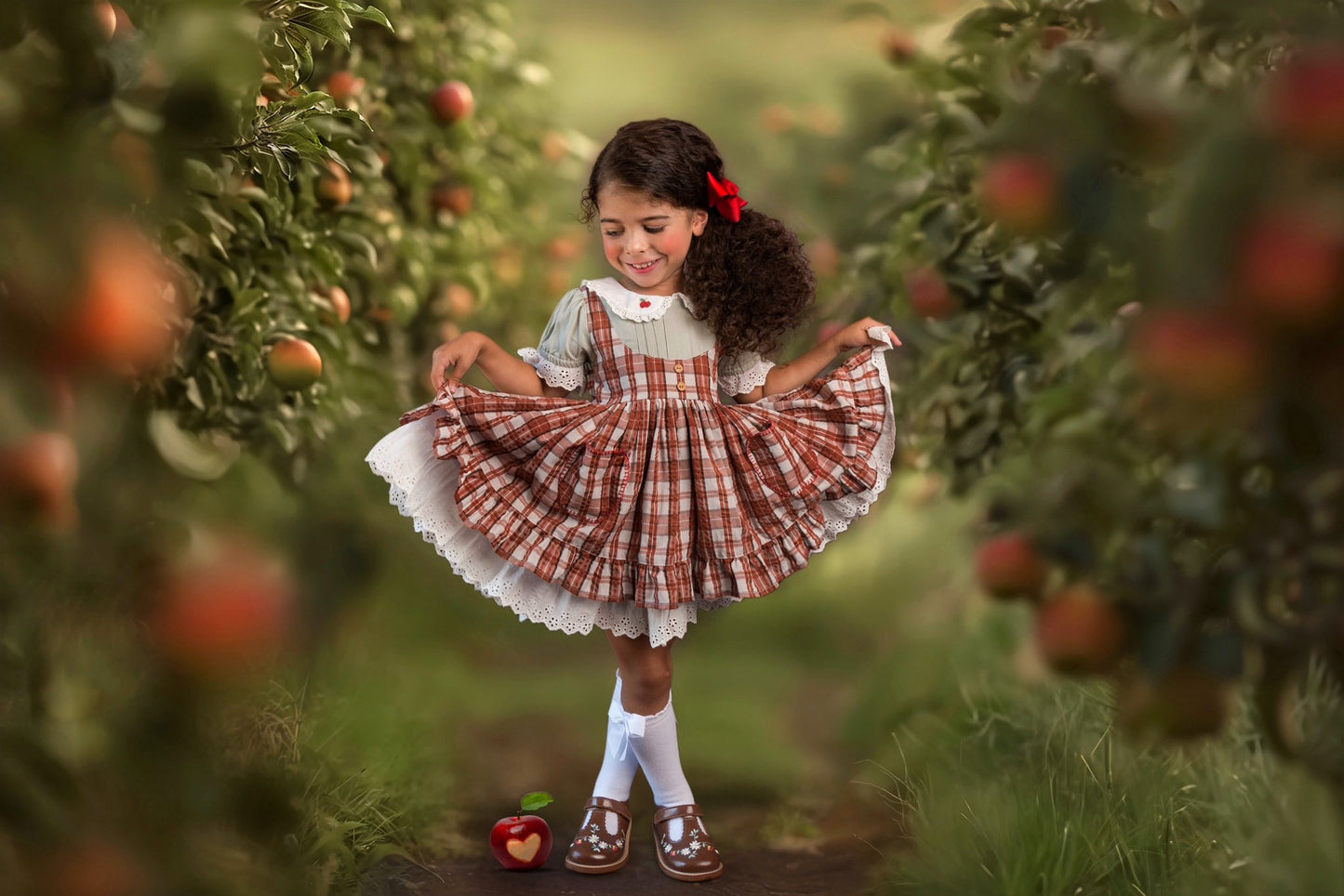 Countryside Cider Apron Dress