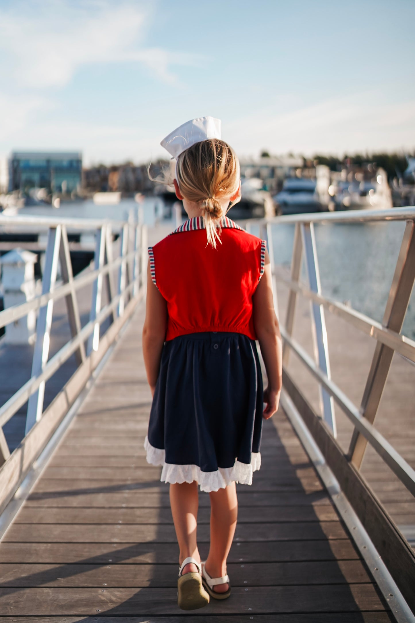 Rosalie's Seaside Adventure Dress and Vest set