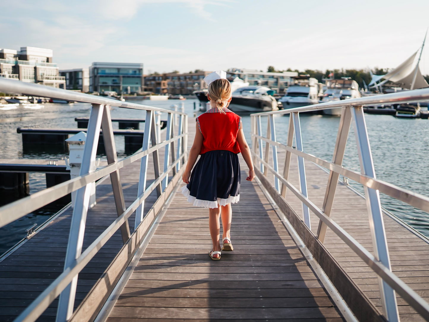 Rosalie's Seaside Adventure Dress and Vest set