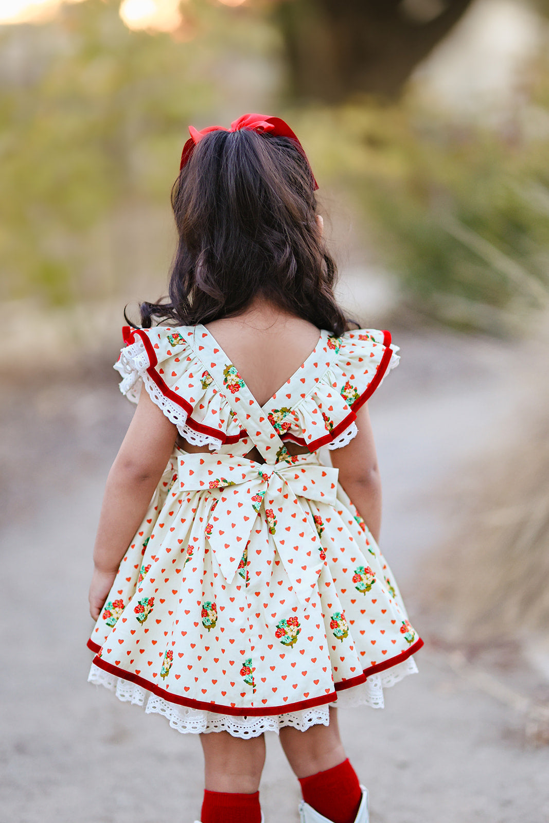 Myla's Puppy Love Pinafore