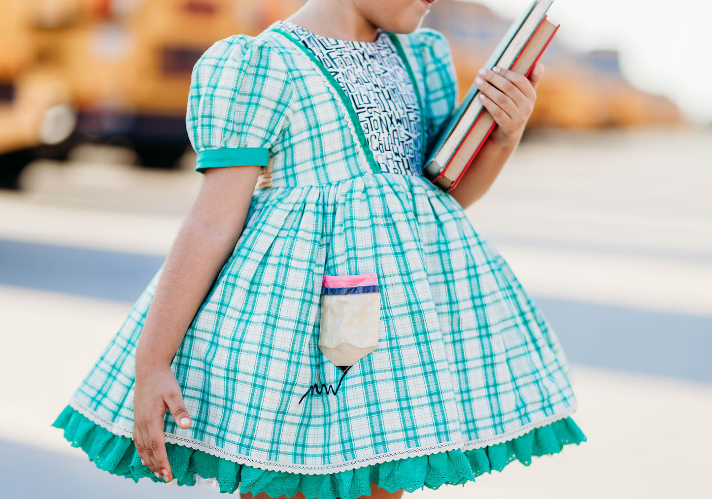 Aleiza's On Point Plaid Pettitskirt Dress