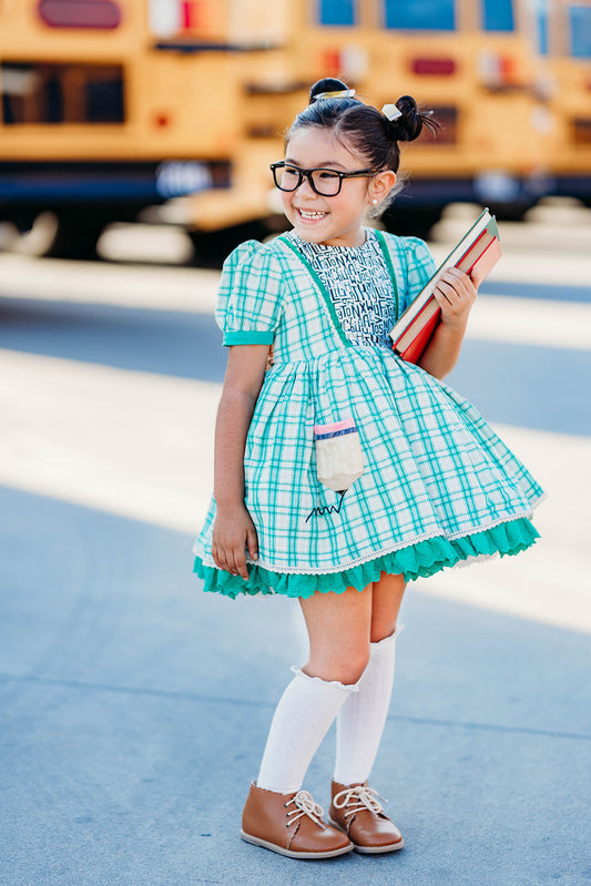 Aleiza's On Point Plaid Pettitskirt Dress