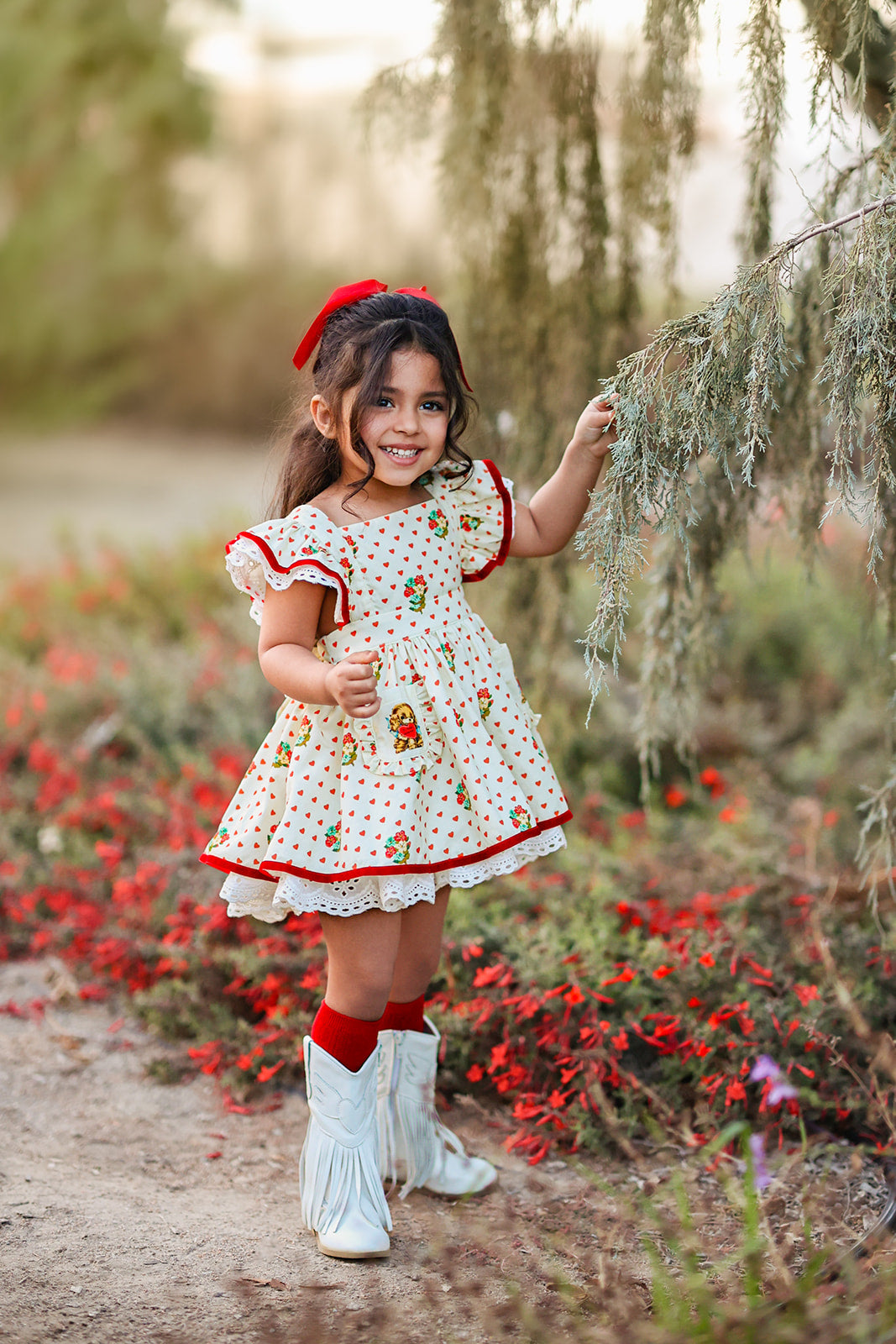 Myla's Puppy Love Pinafore