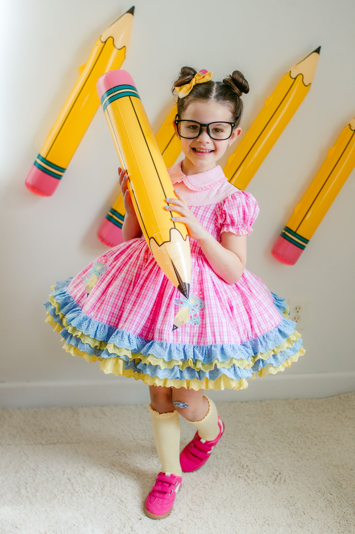 Waverli's Study Hall Sweetheart Back to School Dress PREORDER