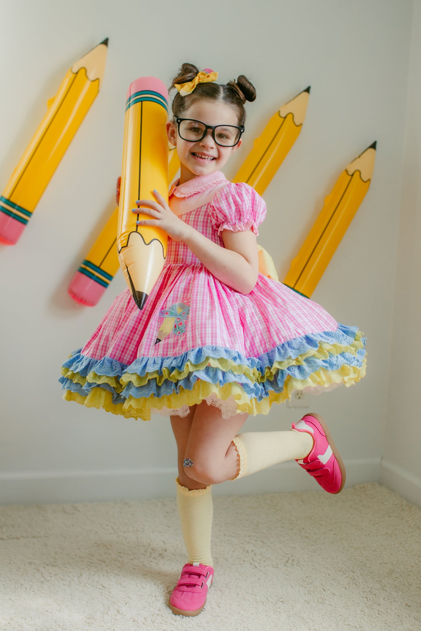 Waverli's Study Hall Sweetheart Back to School Dress PREORDER