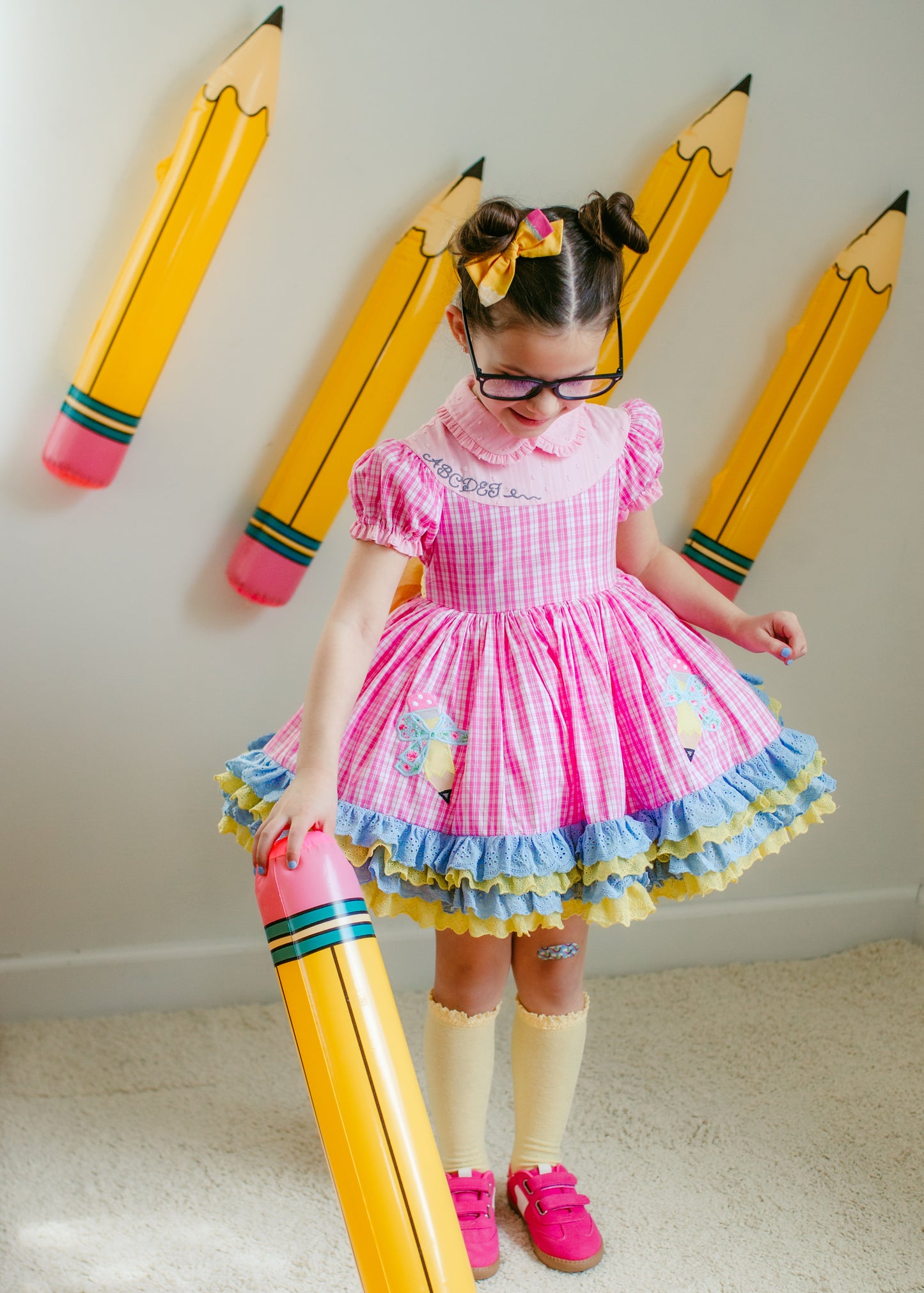 Waverli's Study Hall Sweetheart Back to School Dress PREORDER