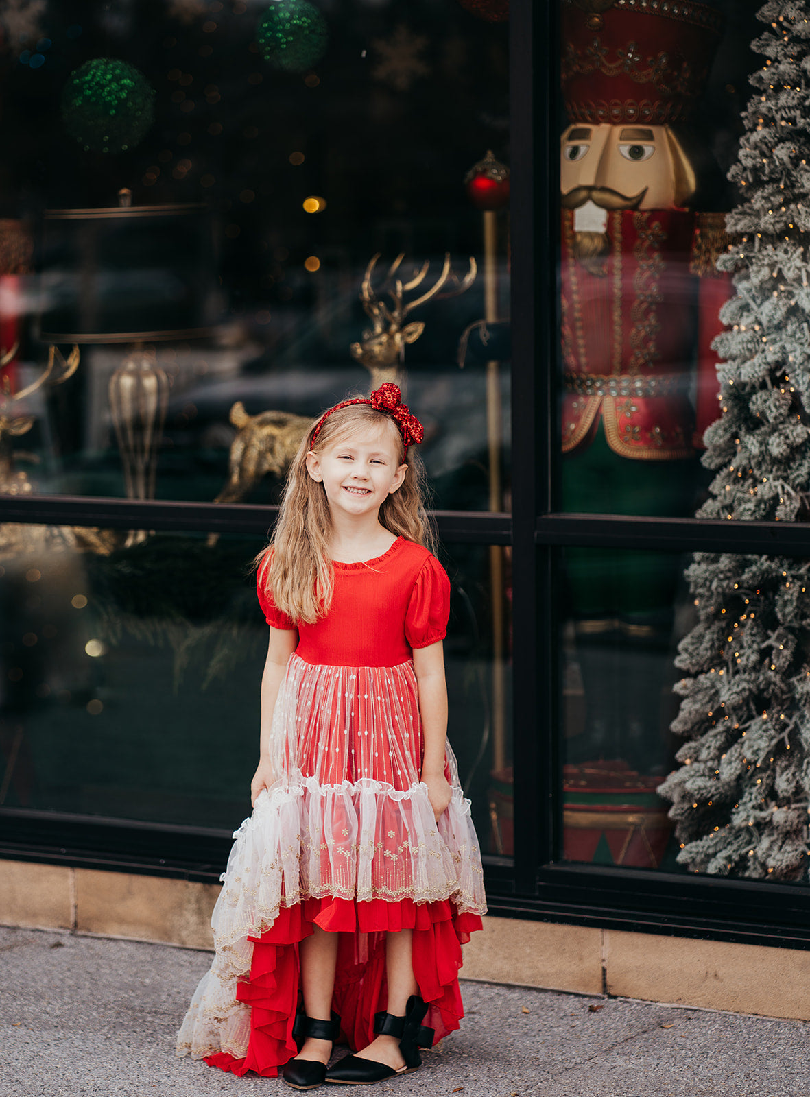 Madeline's Enchanted Ruby Holiday dress - READY TO SHIP