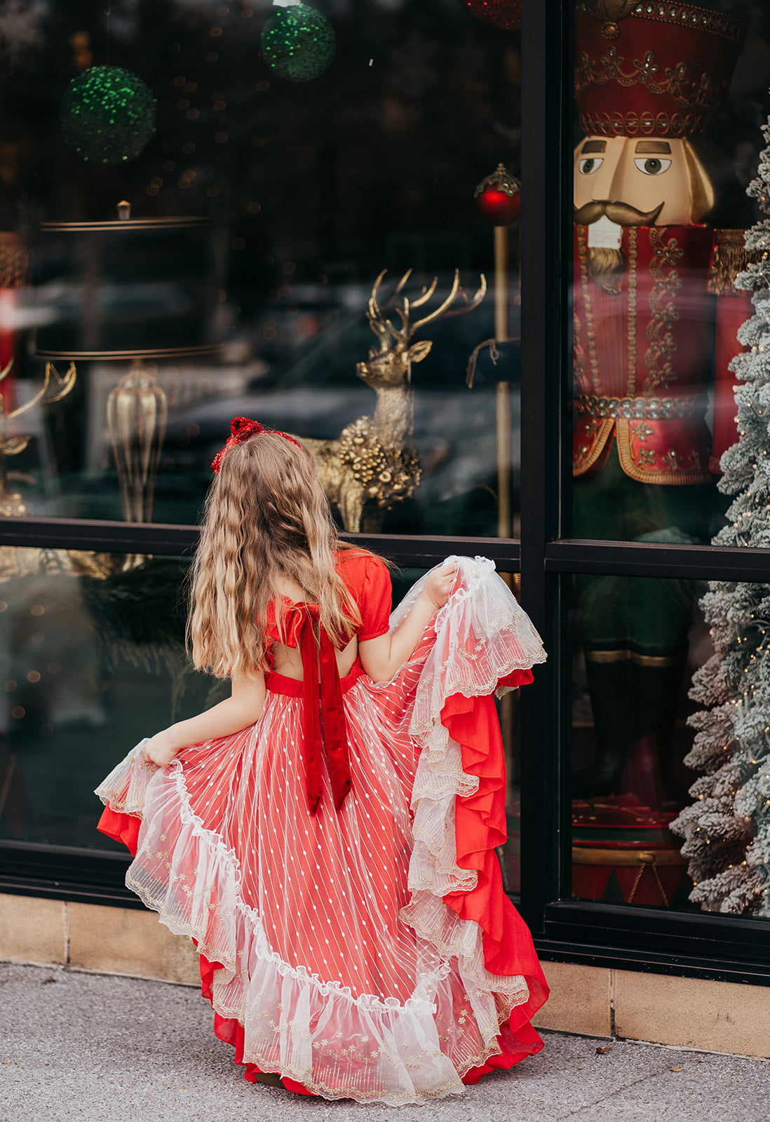 Madeline's Enchanted Ruby Holiday dress - READY TO SHIP