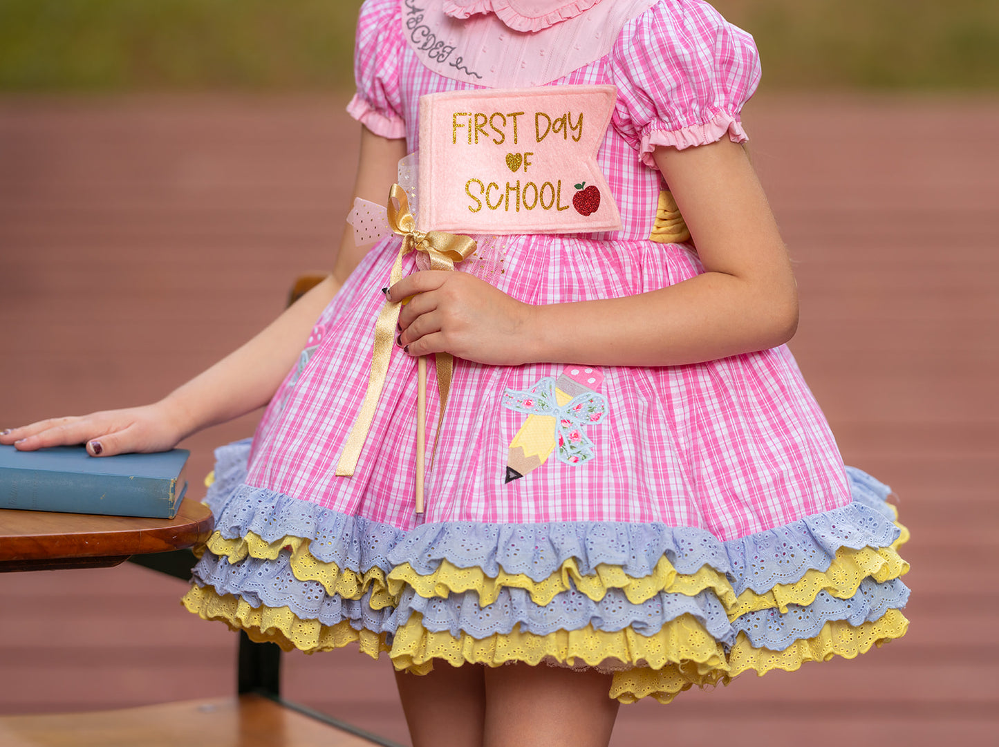 Waverli's Study Hall Sweetheart Back to School Dress PREORDER