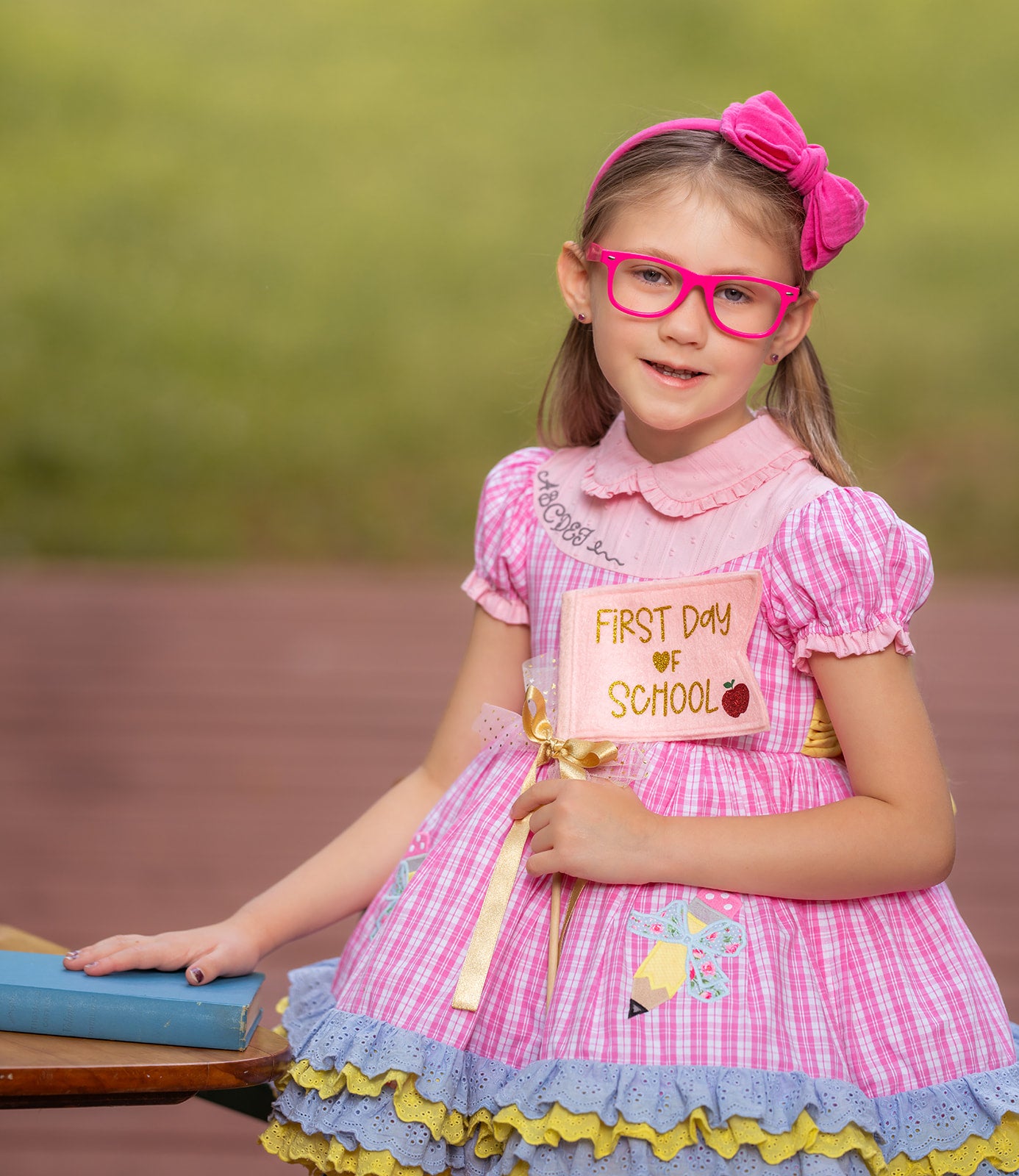 Waverli's Study Hall Sweetheart Back to School Dress PREORDER