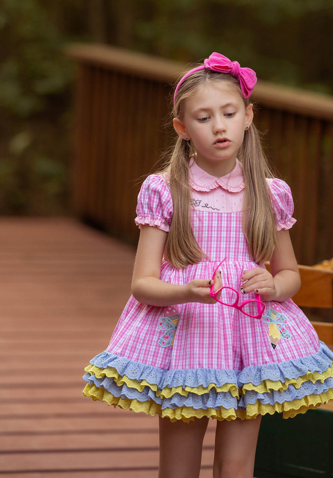 Waverli's Study Hall Sweetheart Back to School Dress PREORDER