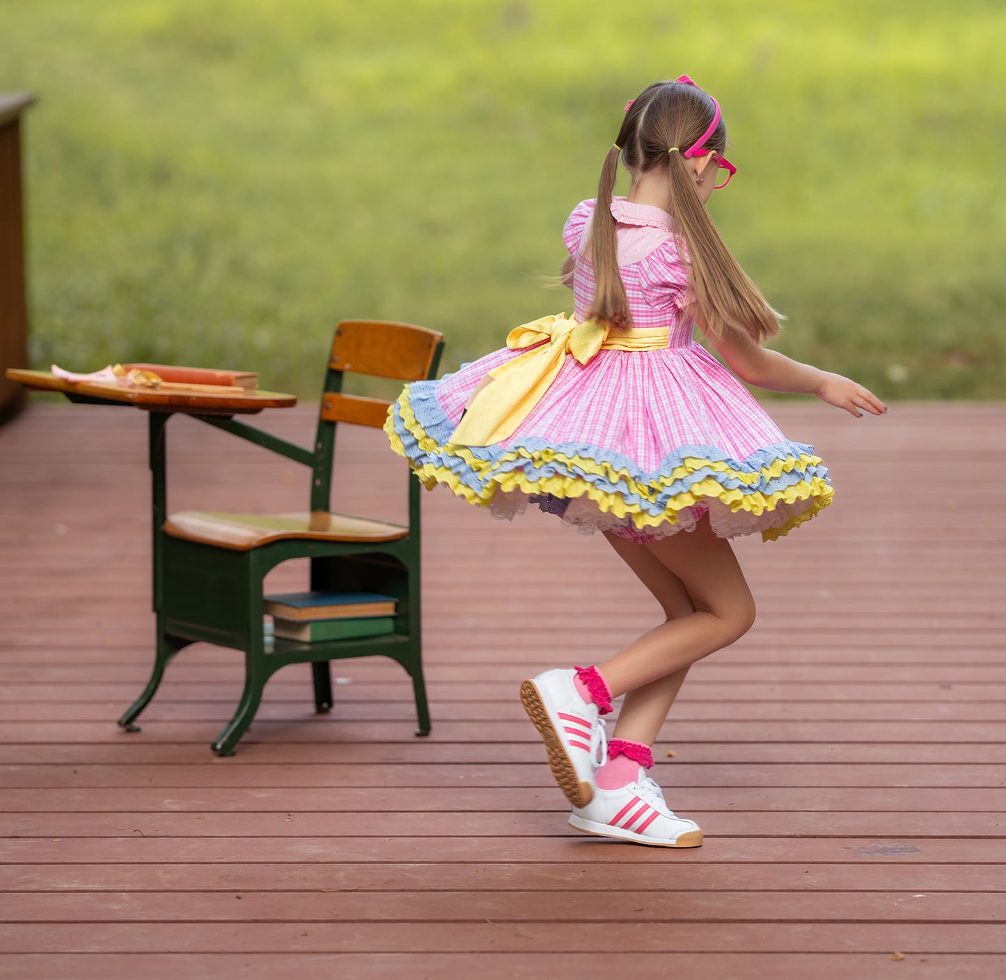 Waverli's Study Hall Sweetheart Back to School Dress PREORDER