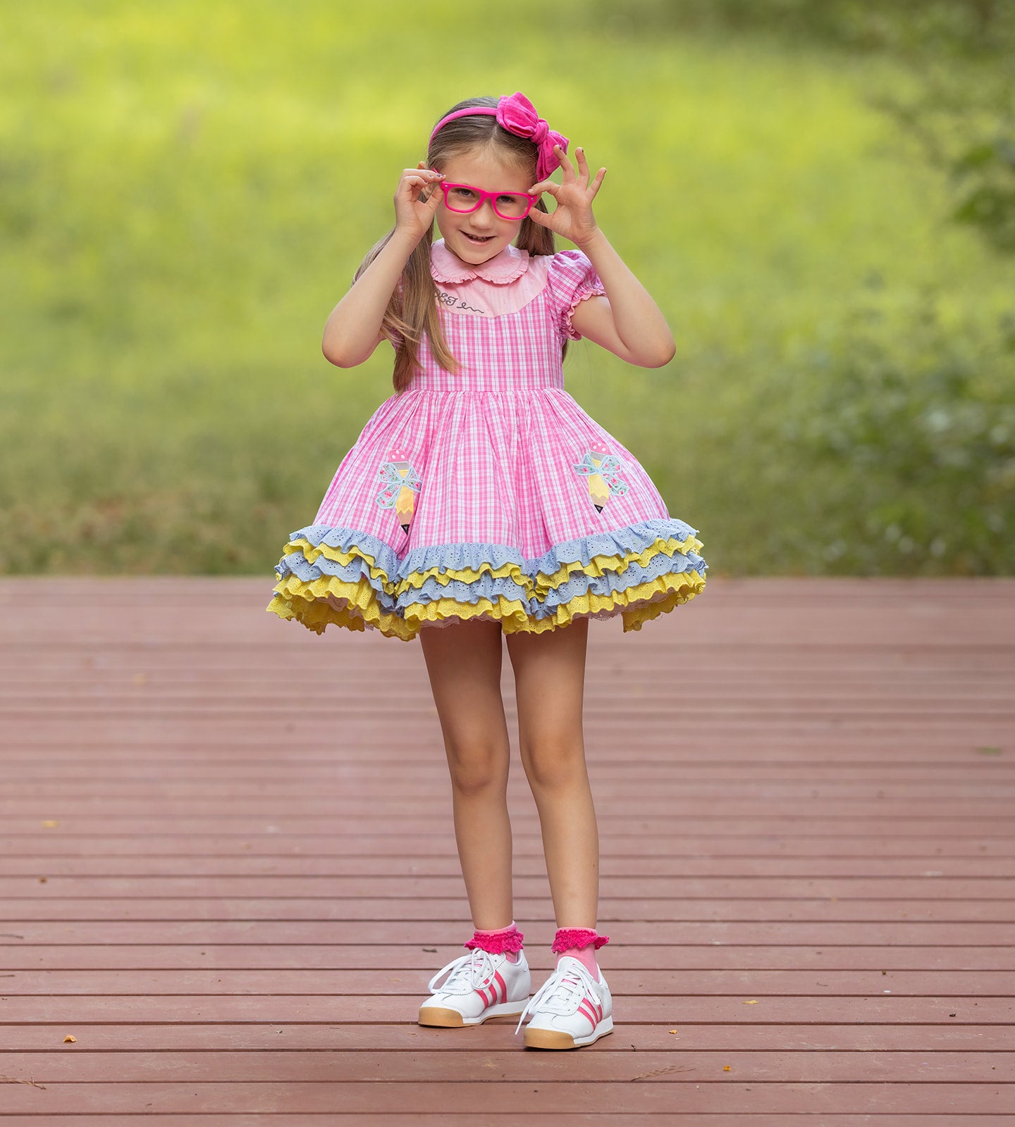 Waverli's Study Hall Sweetheart Back to School Dress PREORDER
