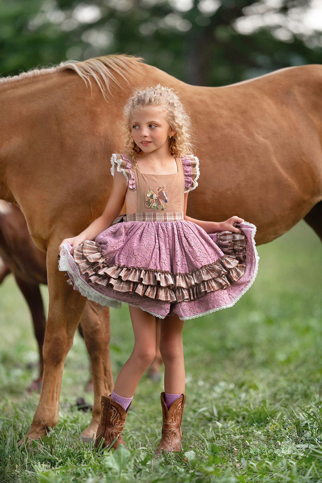 Wildflower Ranch Pettiskirt Dress - PREORDER