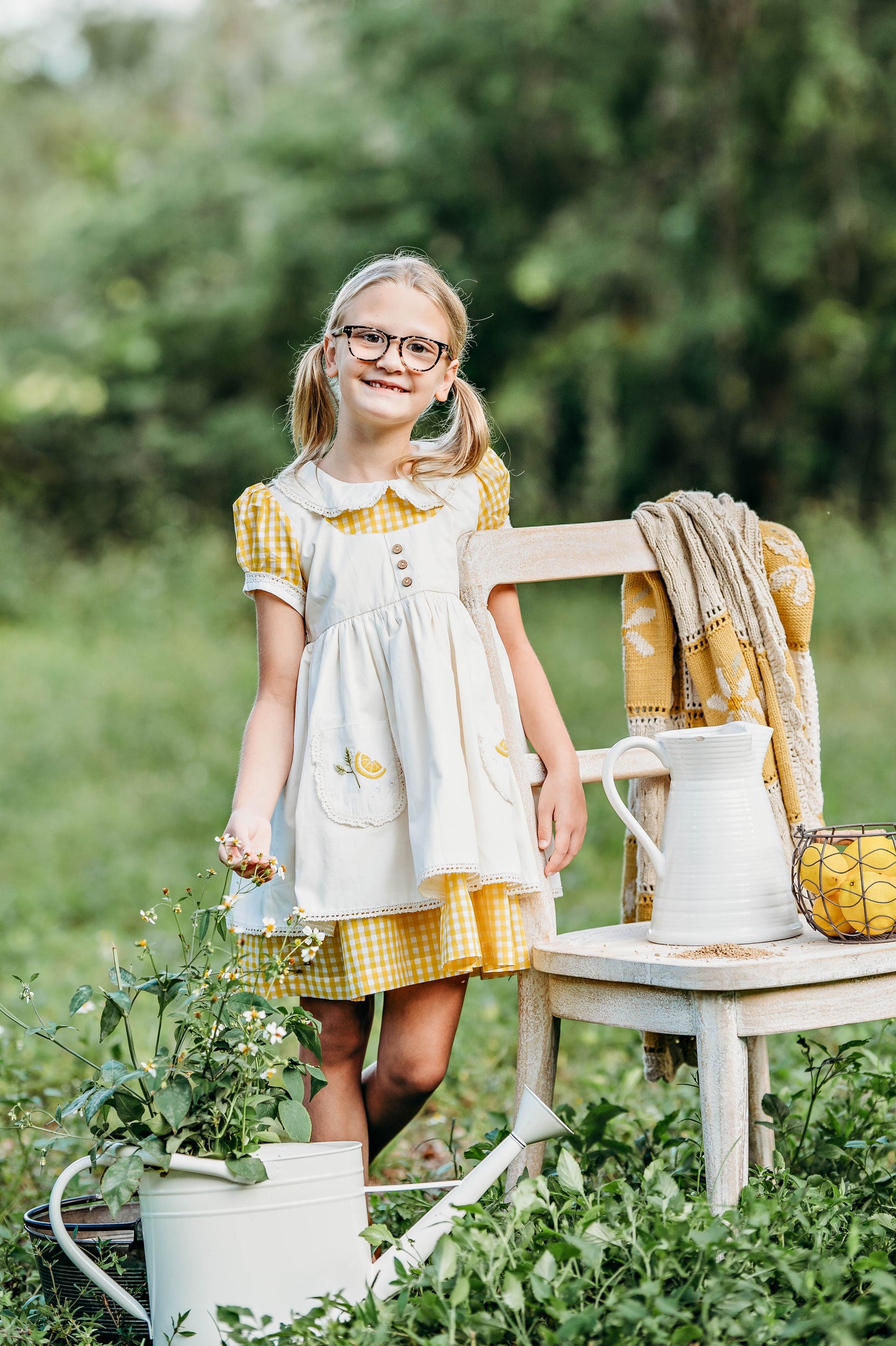 Simply Zestful Lemon Dress - Ready to Ship
