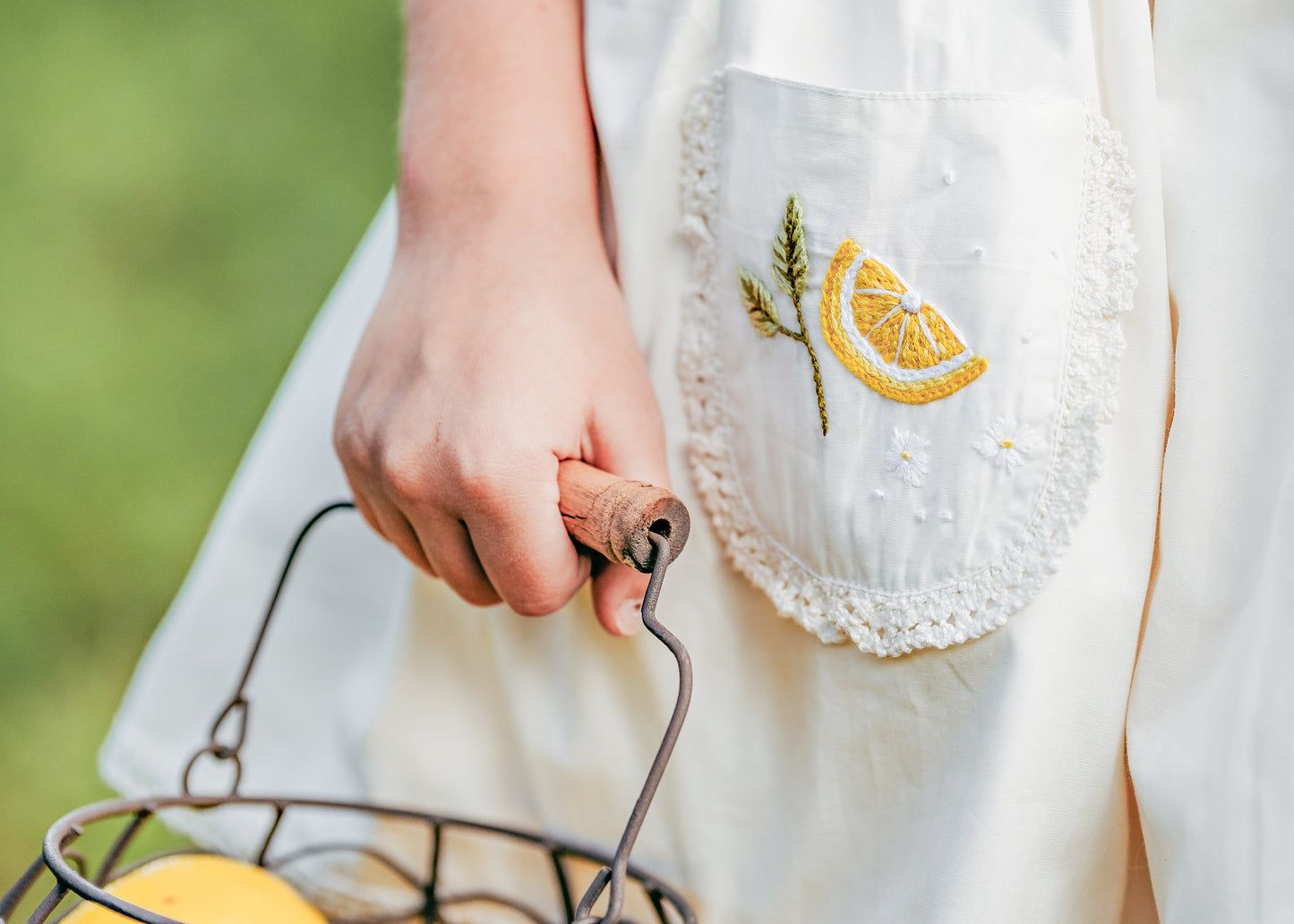 Simply Zestful Lemon Dress - Ready to Ship