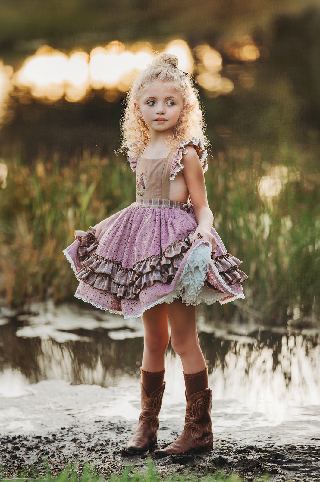 Wildflower Ranch Pettiskirt Dress - PREORDER