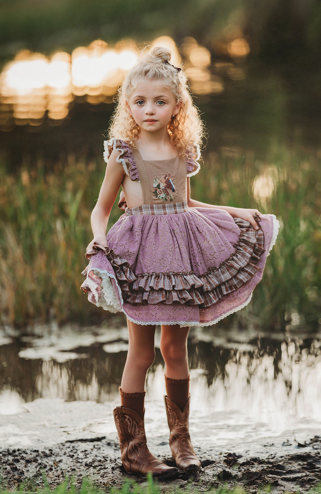 Wildflower Ranch Pettiskirt Dress - PREORDER